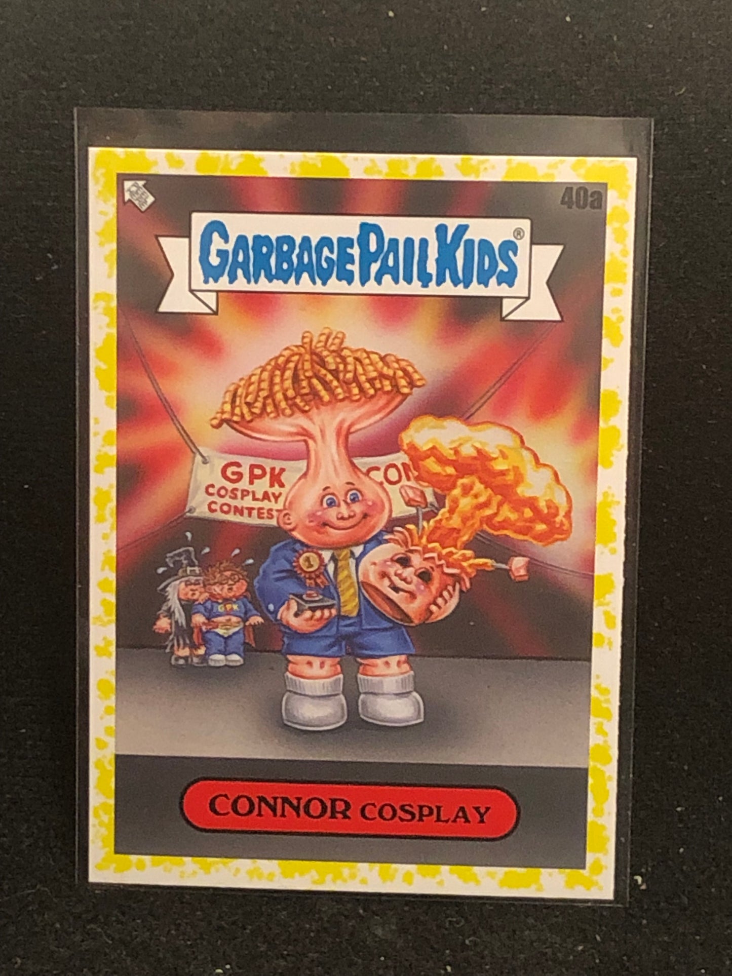 Garbage Pail Kids Kids At Play U-PICK Yellow Parallel Singles