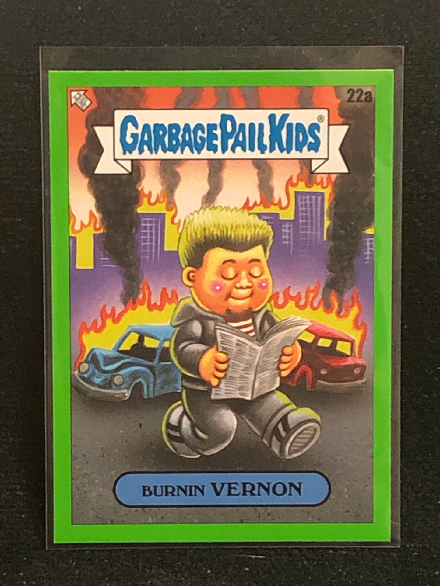 Garbage Pail Kids x Battle Of The Bands Green Day Green Border Singles