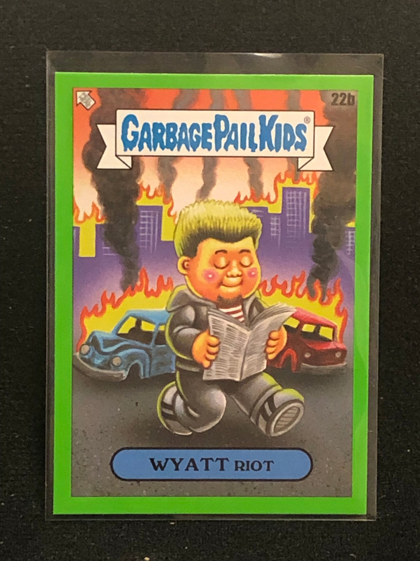 Garbage Pail Kids x Battle Of The Bands Green Day Green Border Singles