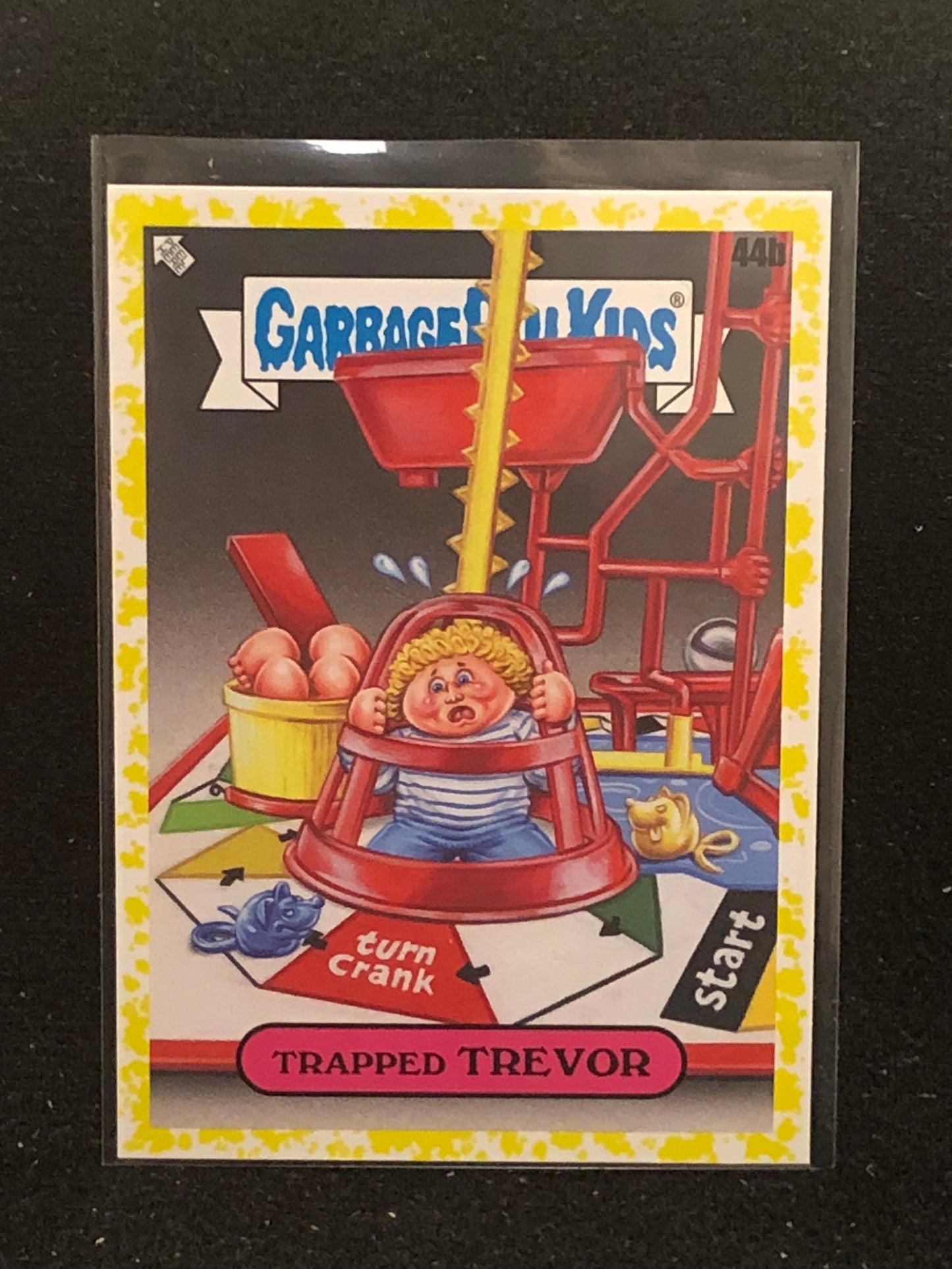 Garbage Pail Kids Kids At Play U-PICK Yellow Parallel Singles