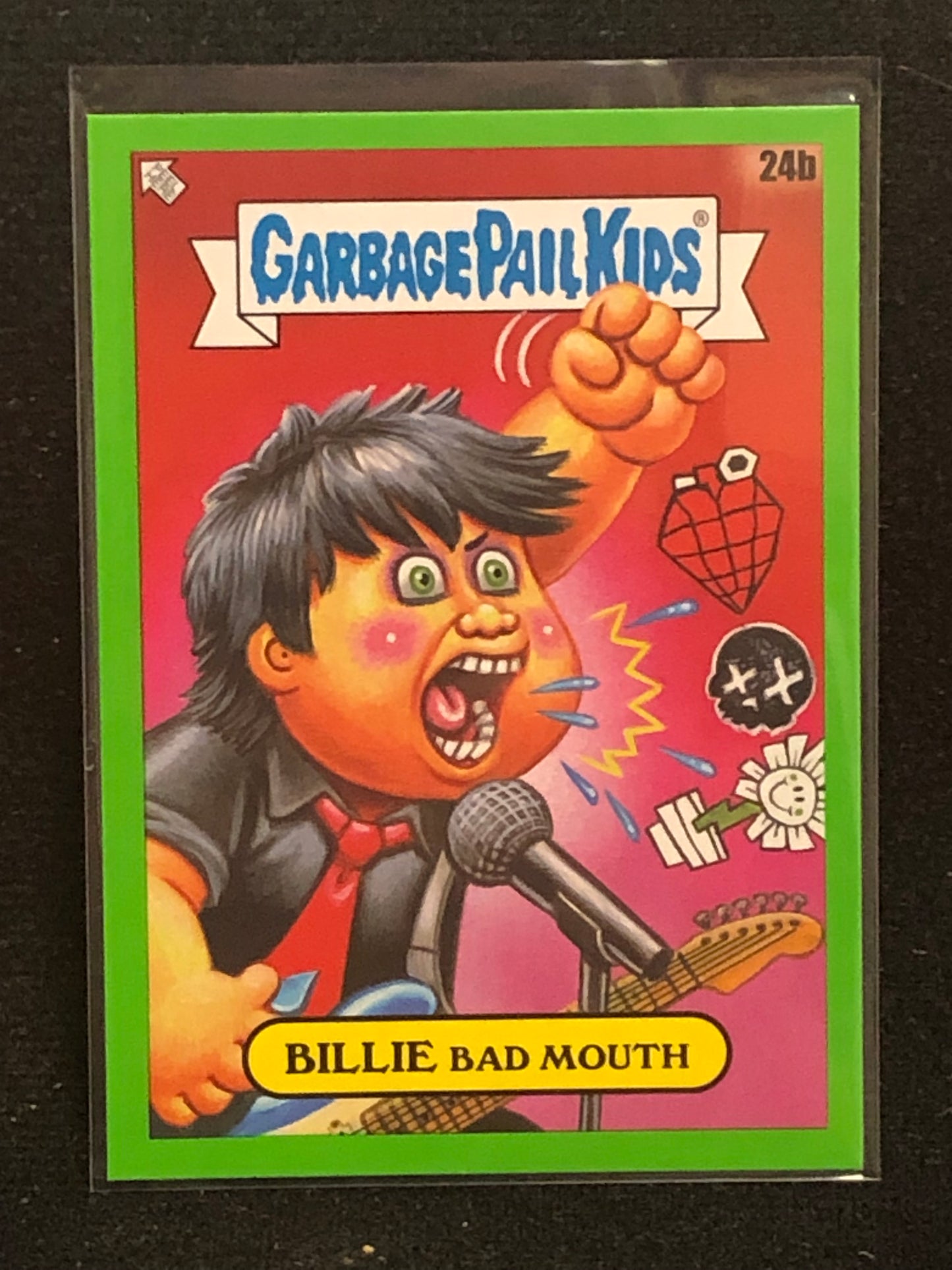 Garbage Pail Kids x Battle Of The Bands Green Day Green Border Singles