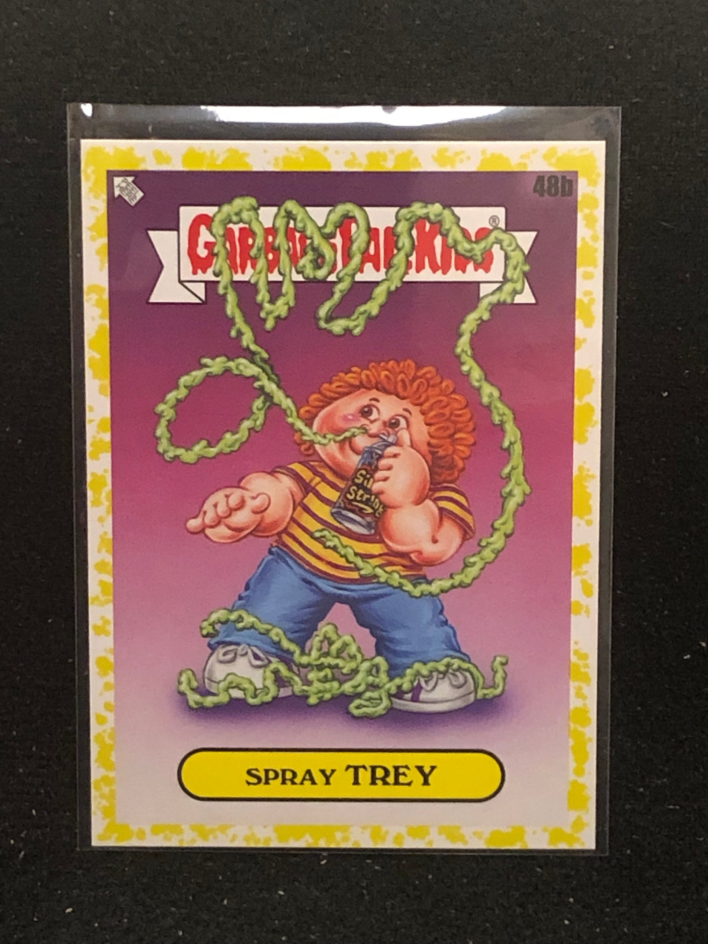 Garbage Pail Kids Kids At Play U-PICK Yellow Parallel Singles