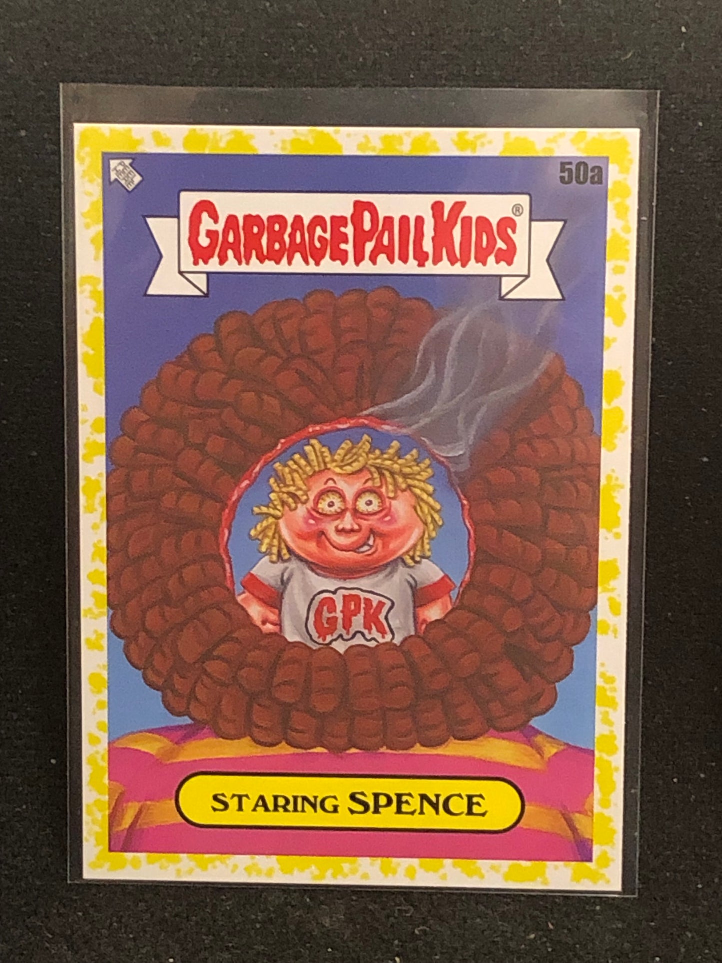 Garbage Pail Kids Kids At Play U-PICK Yellow Parallel Singles