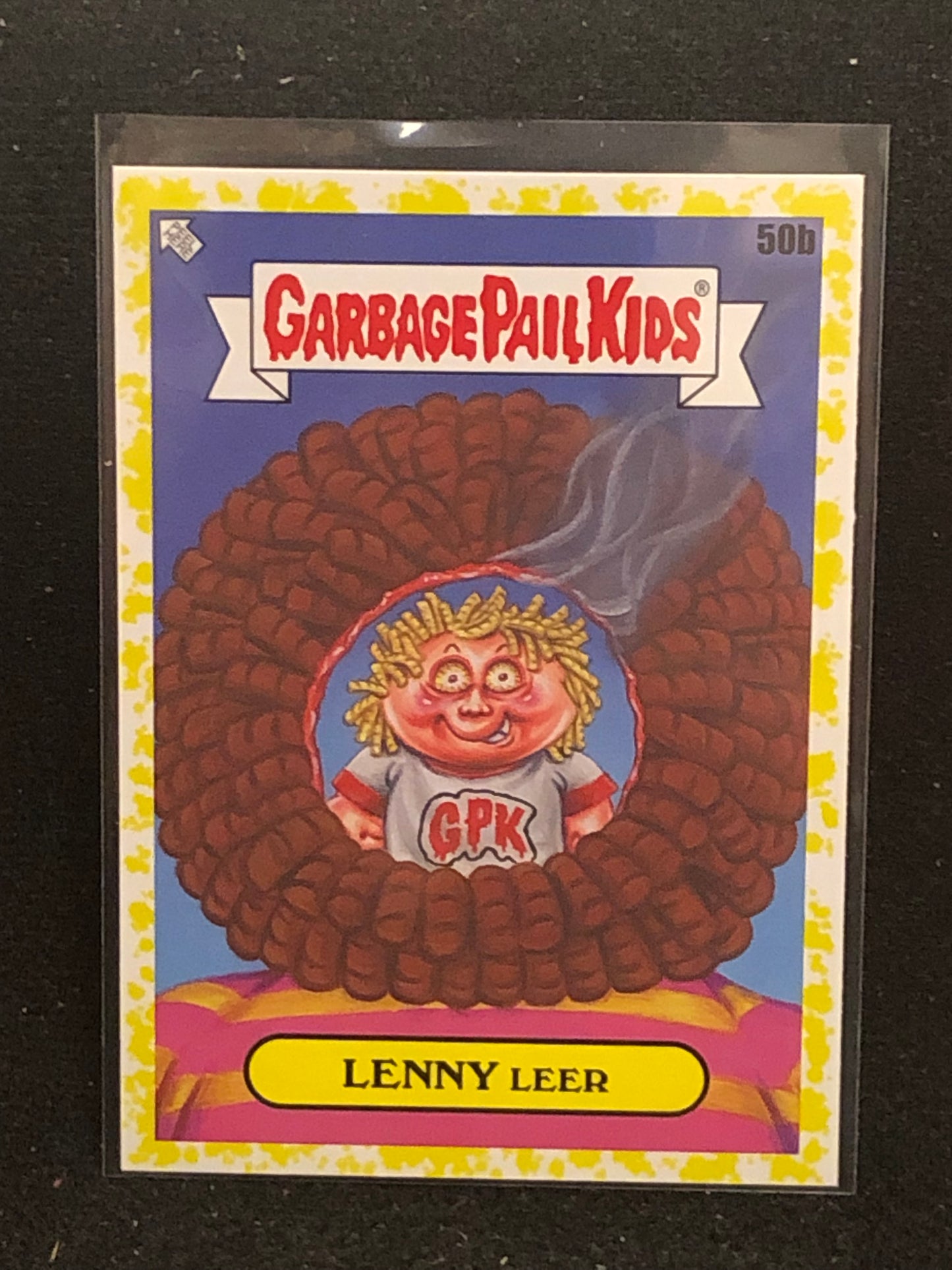 Garbage Pail Kids Kids At Play U-PICK Yellow Parallel Singles