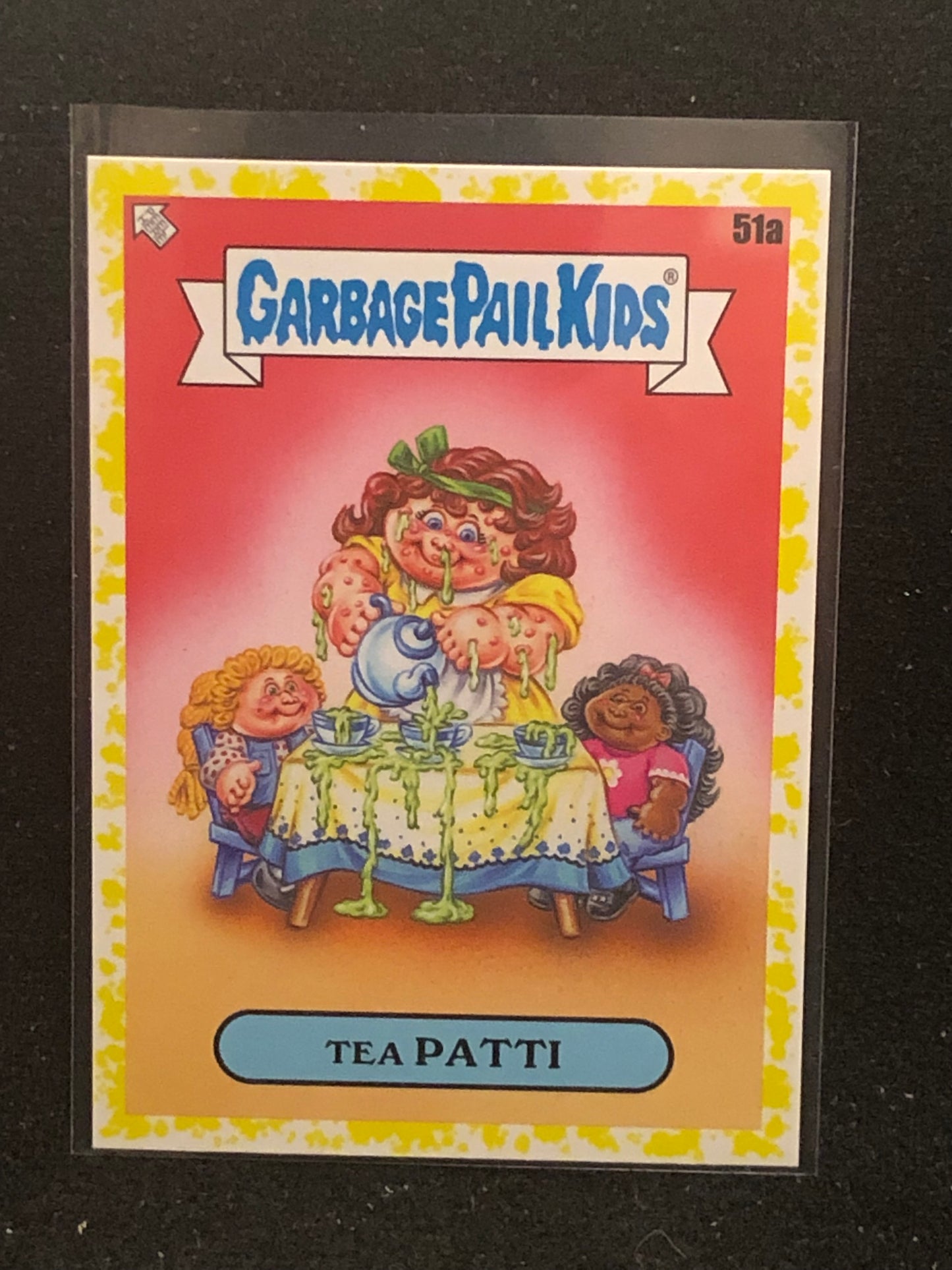 Garbage Pail Kids Kids At Play U-PICK Yellow Parallel Singles