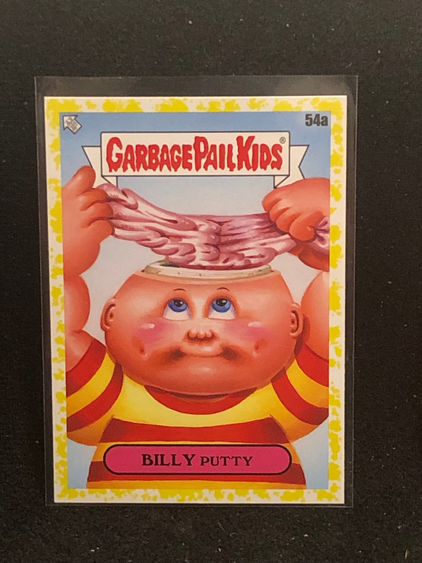 Garbage Pail Kids Kids At Play U-PICK Yellow Parallel Singles