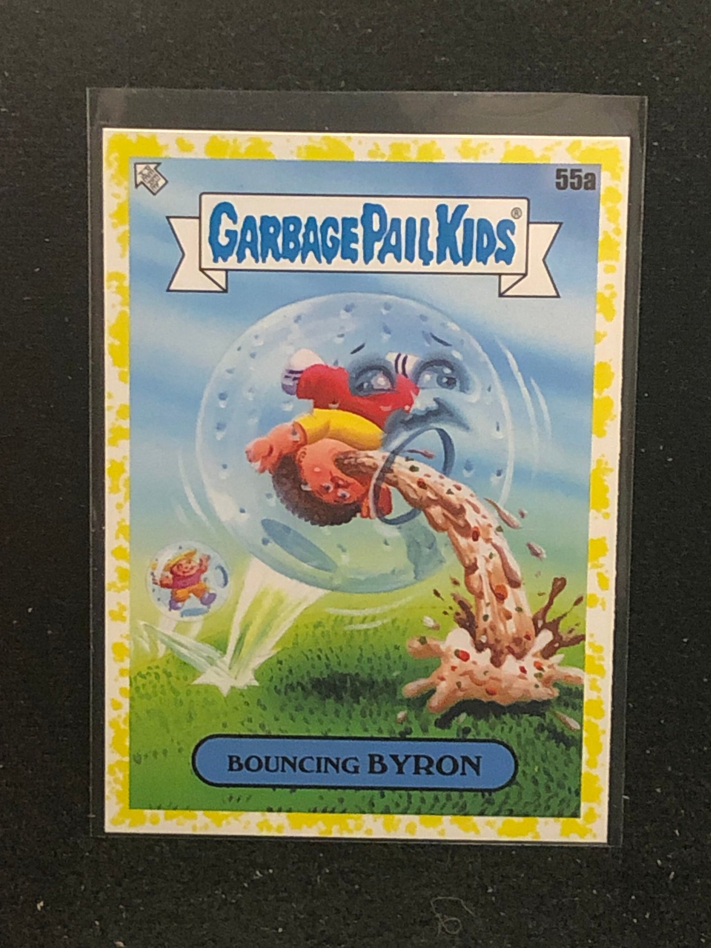 Garbage Pail Kids Kids At Play U-PICK Yellow Parallel Singles