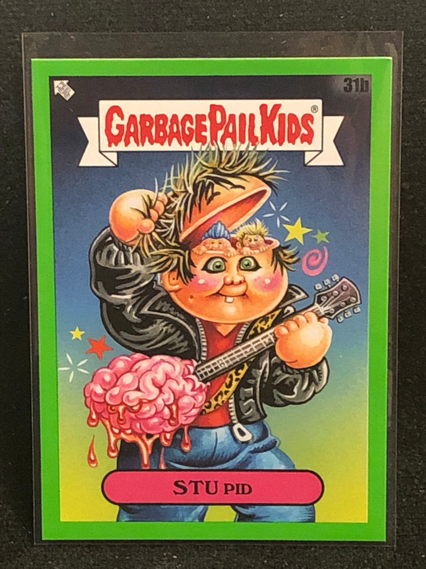 Garbage Pail Kids x Battle Of The Bands Green Day Green Border Singles