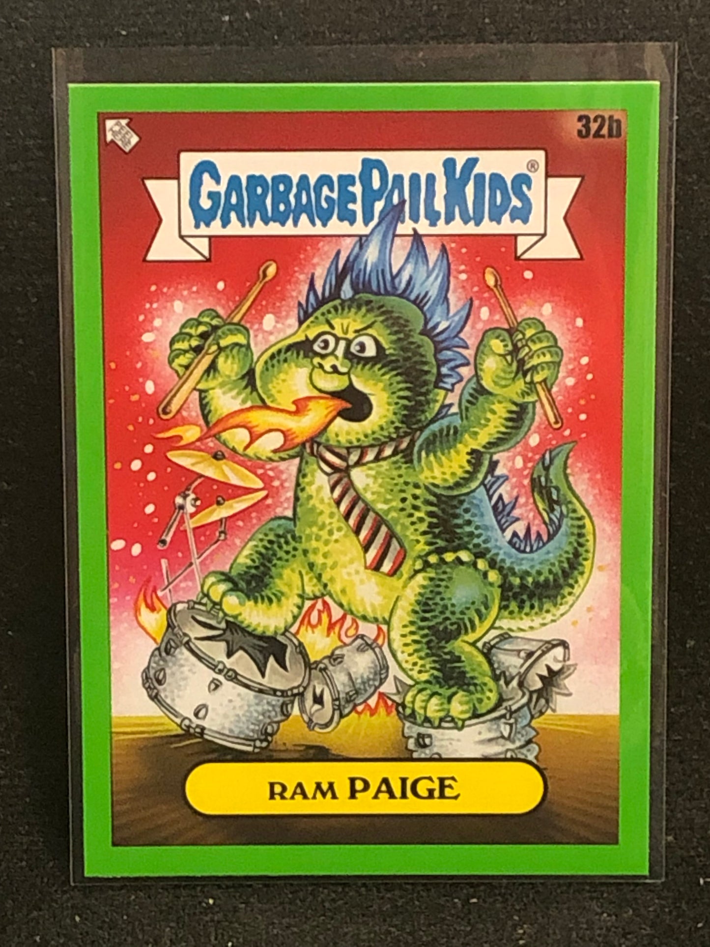 Garbage Pail Kids x Battle Of The Bands Green Day Green Border Singles