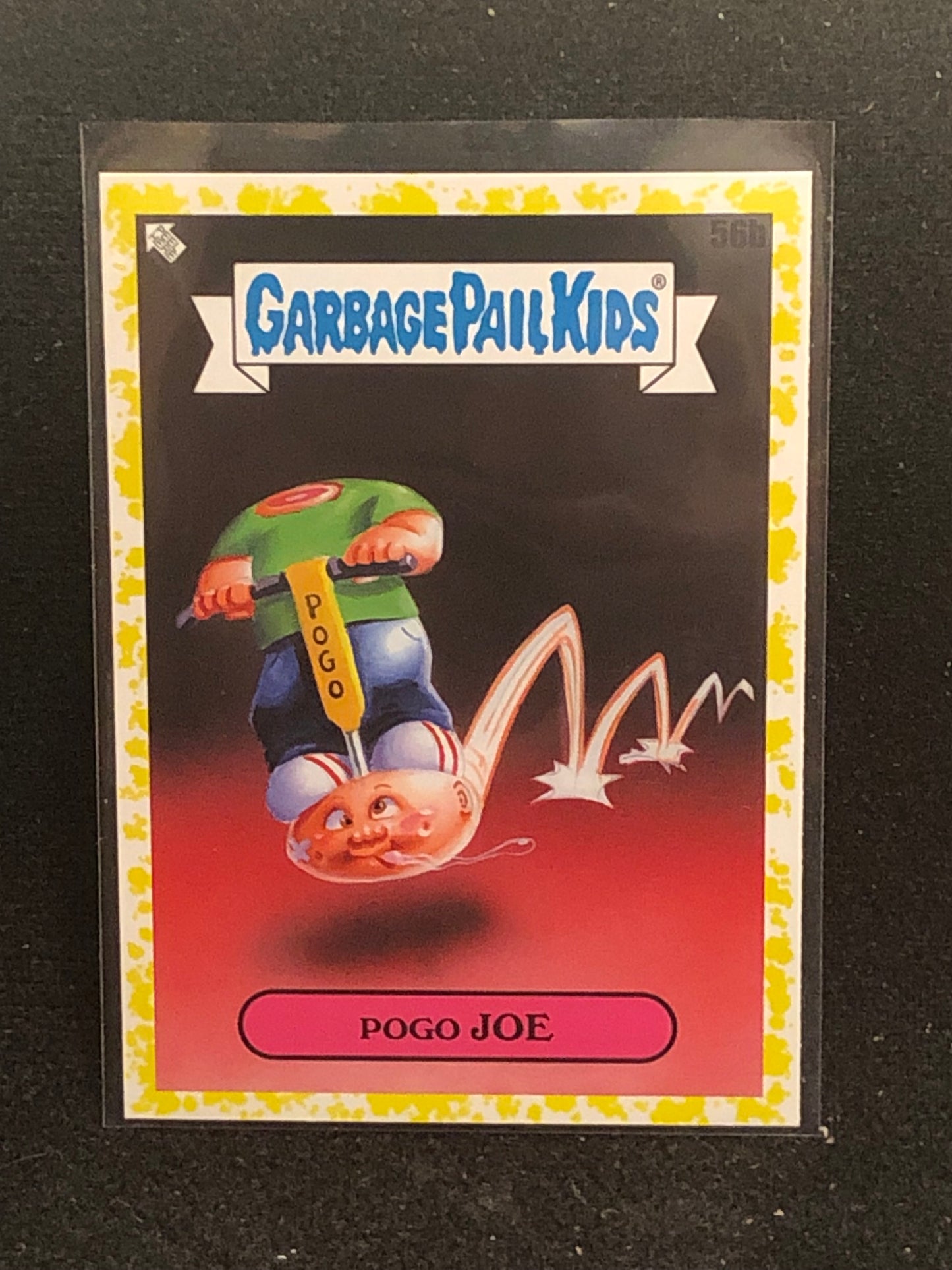 Garbage Pail Kids Kids At Play U-PICK Yellow Parallel Singles