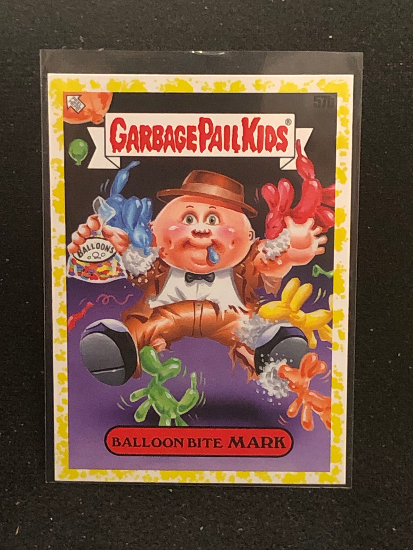 Garbage Pail Kids Kids At Play U-PICK Yellow Parallel Singles