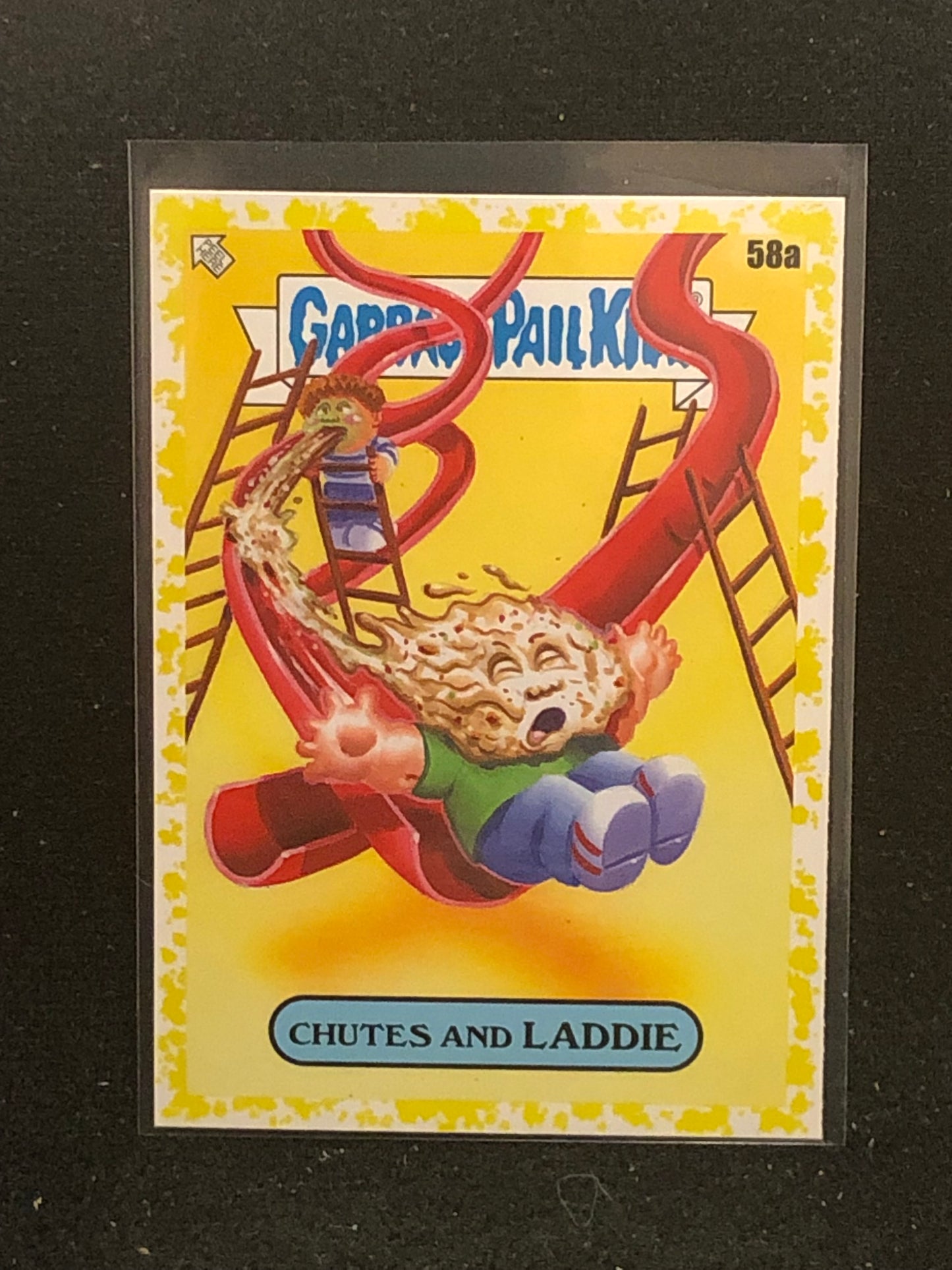 Garbage Pail Kids Kids At Play U-PICK Yellow Parallel Singles