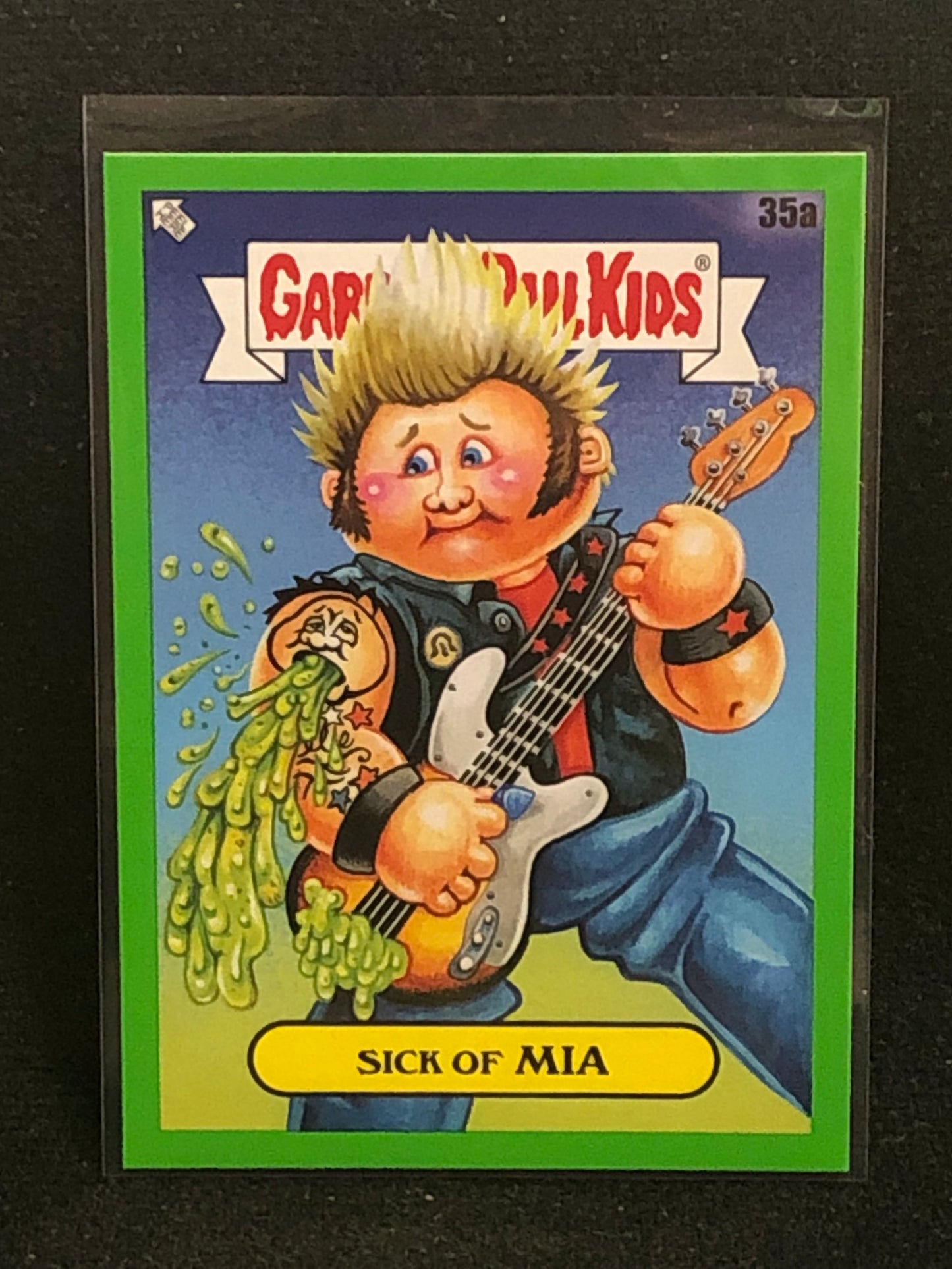 Garbage Pail Kids x Battle Of The Bands Green Day Green Border Singles