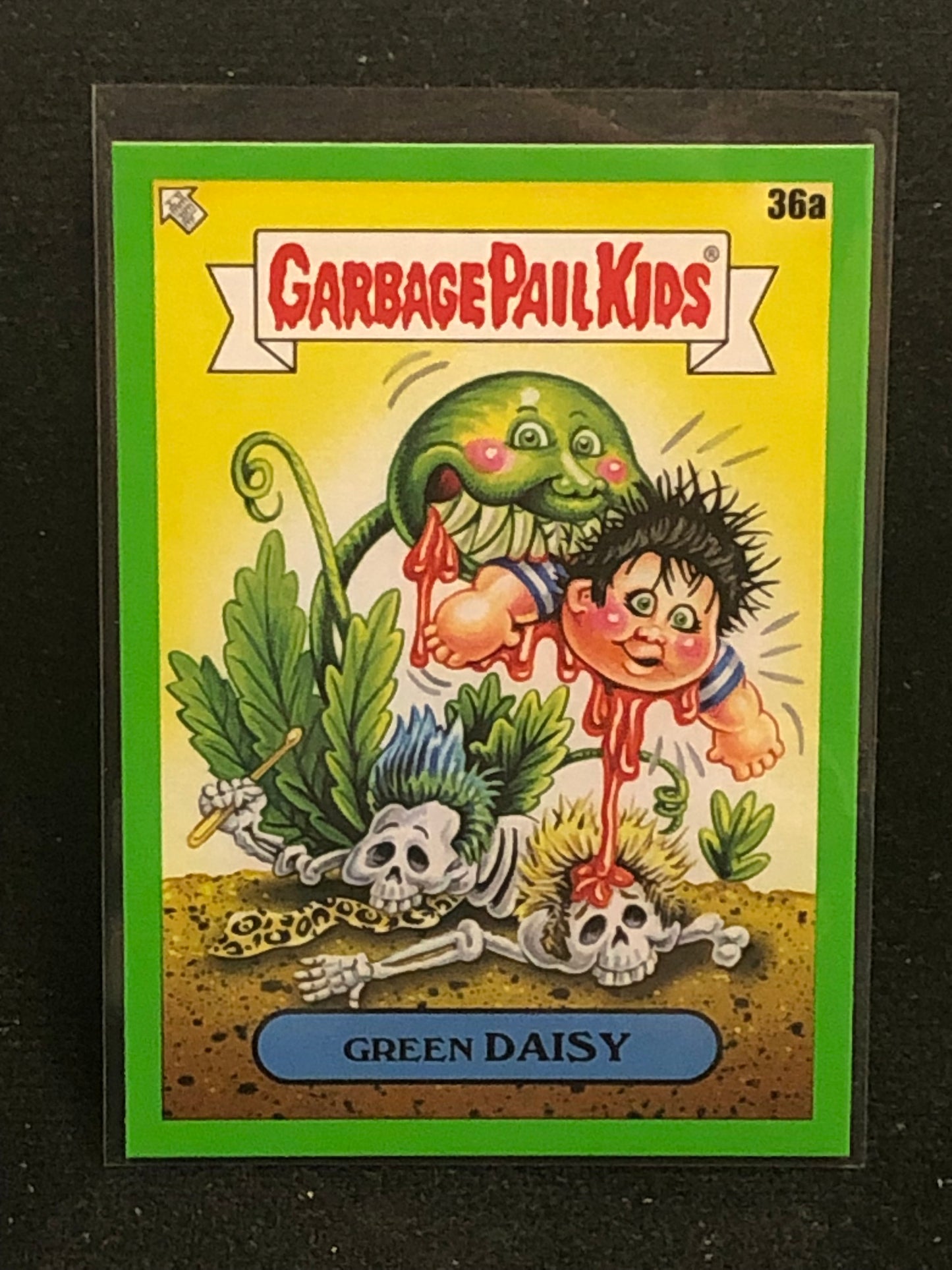 Garbage Pail Kids x Battle Of The Bands Green Day Green Border Singles