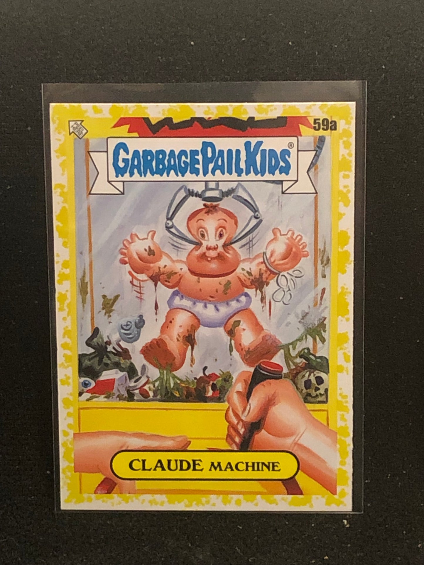 Garbage Pail Kids Kids At Play U-PICK Yellow Parallel Singles