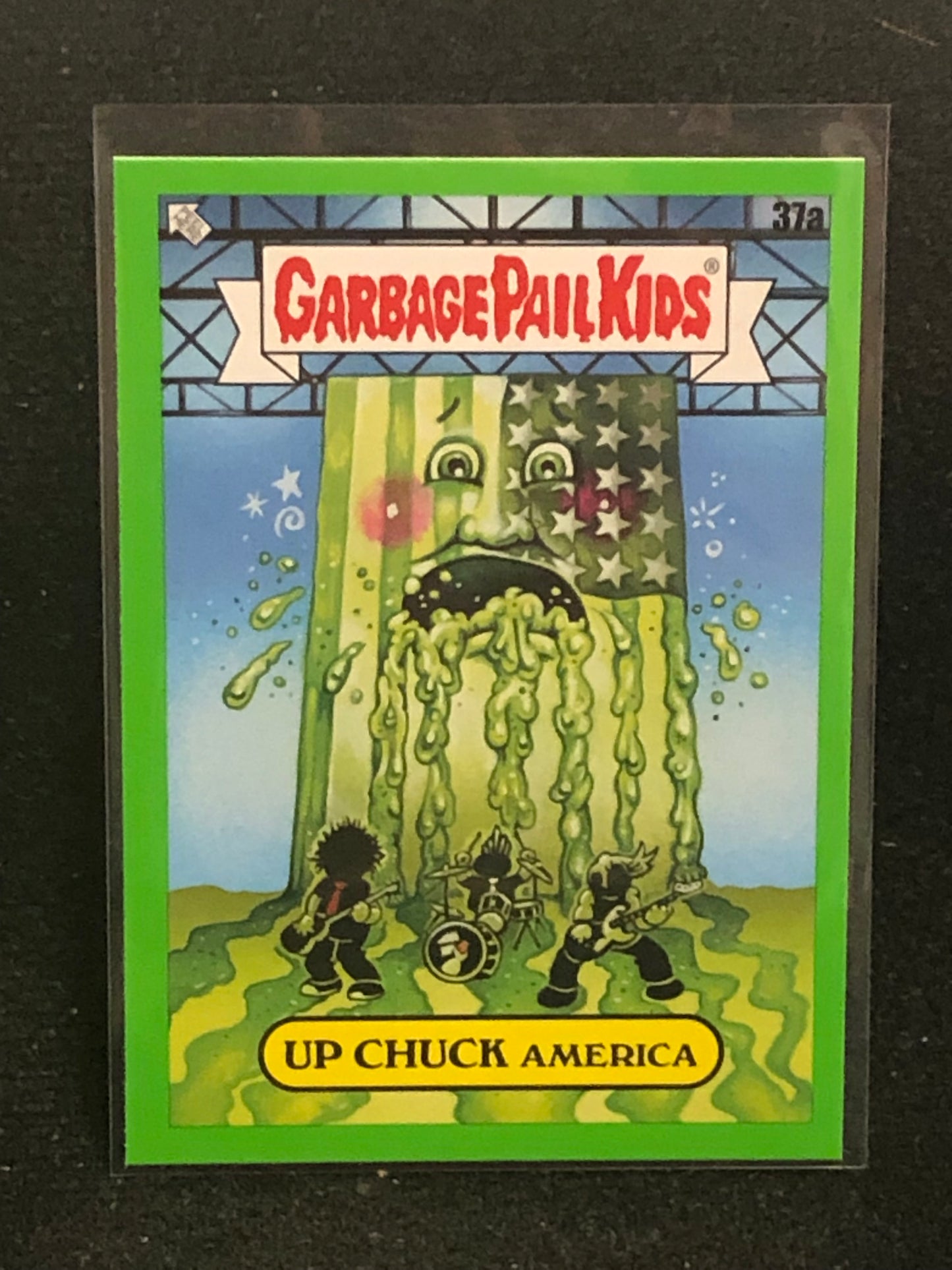 Garbage Pail Kids x Battle Of The Bands Green Day Green Border Singles