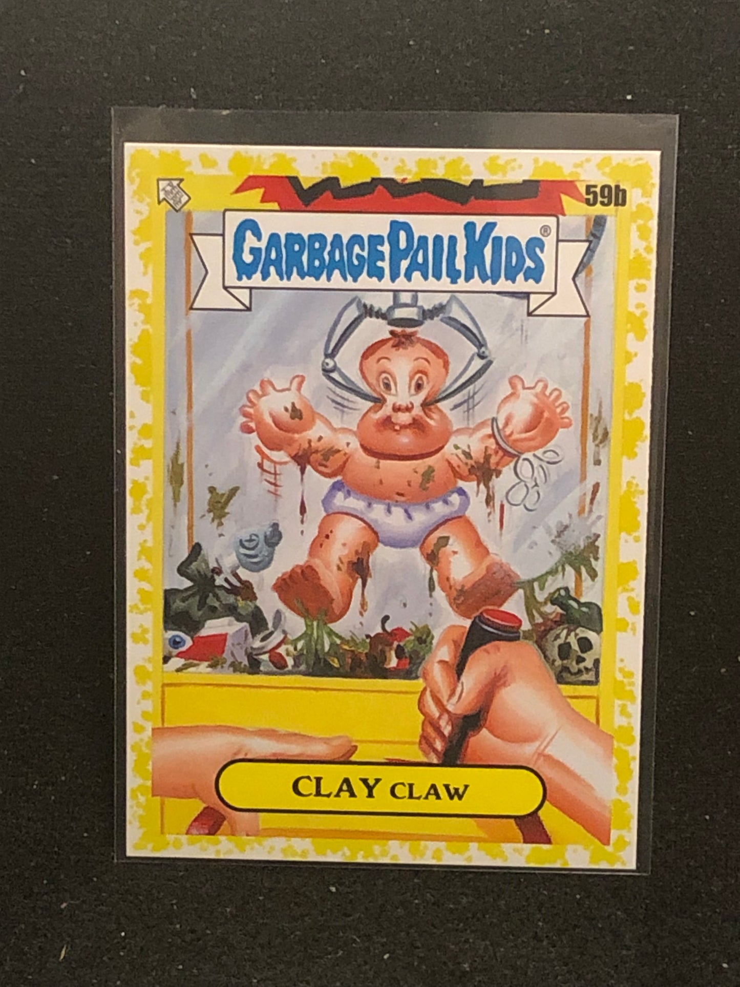 Garbage Pail Kids Kids At Play U-PICK Yellow Parallel Singles