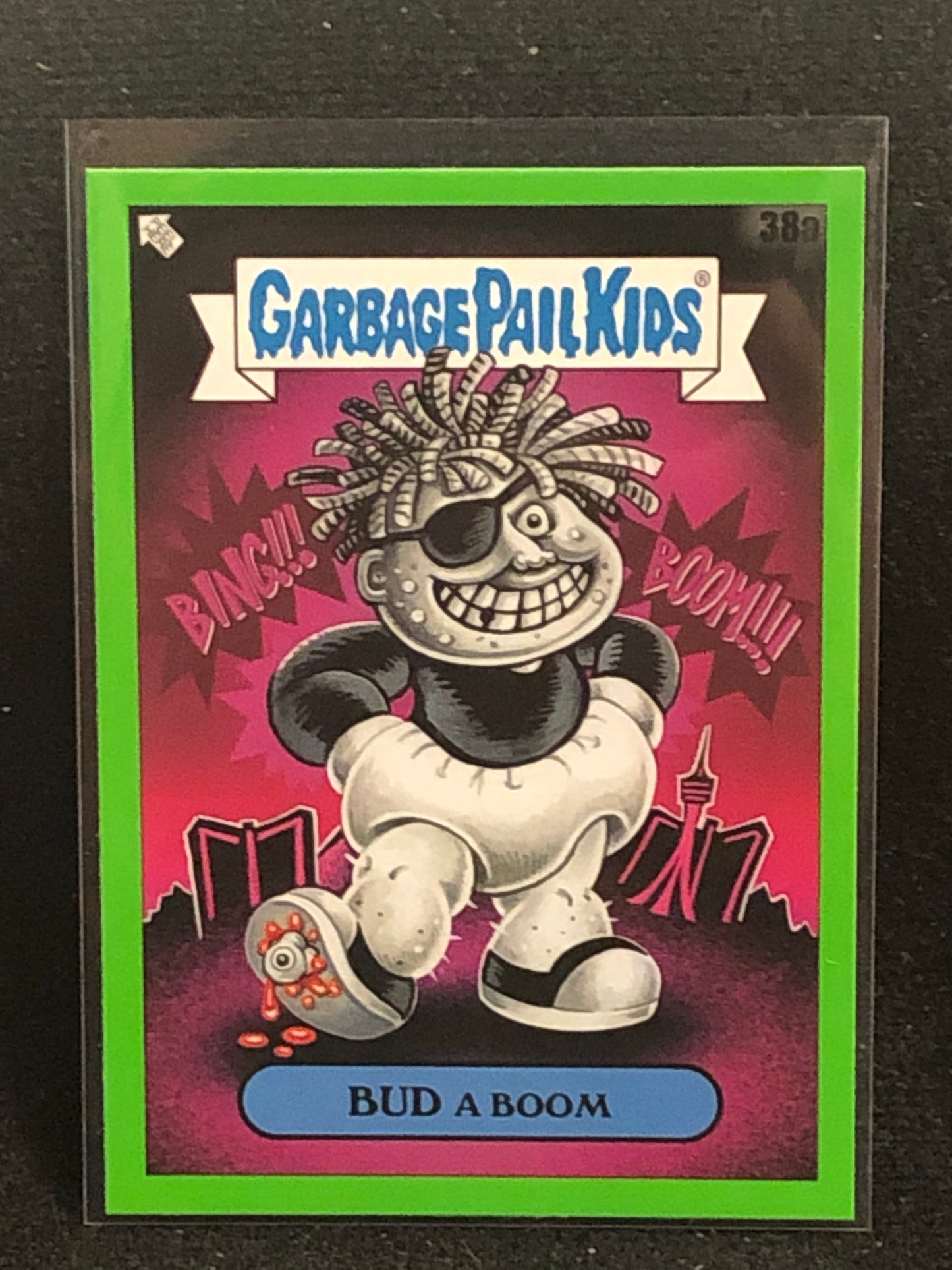 Garbage Pail Kids x Battle Of The Bands Green Day Green Border Singles