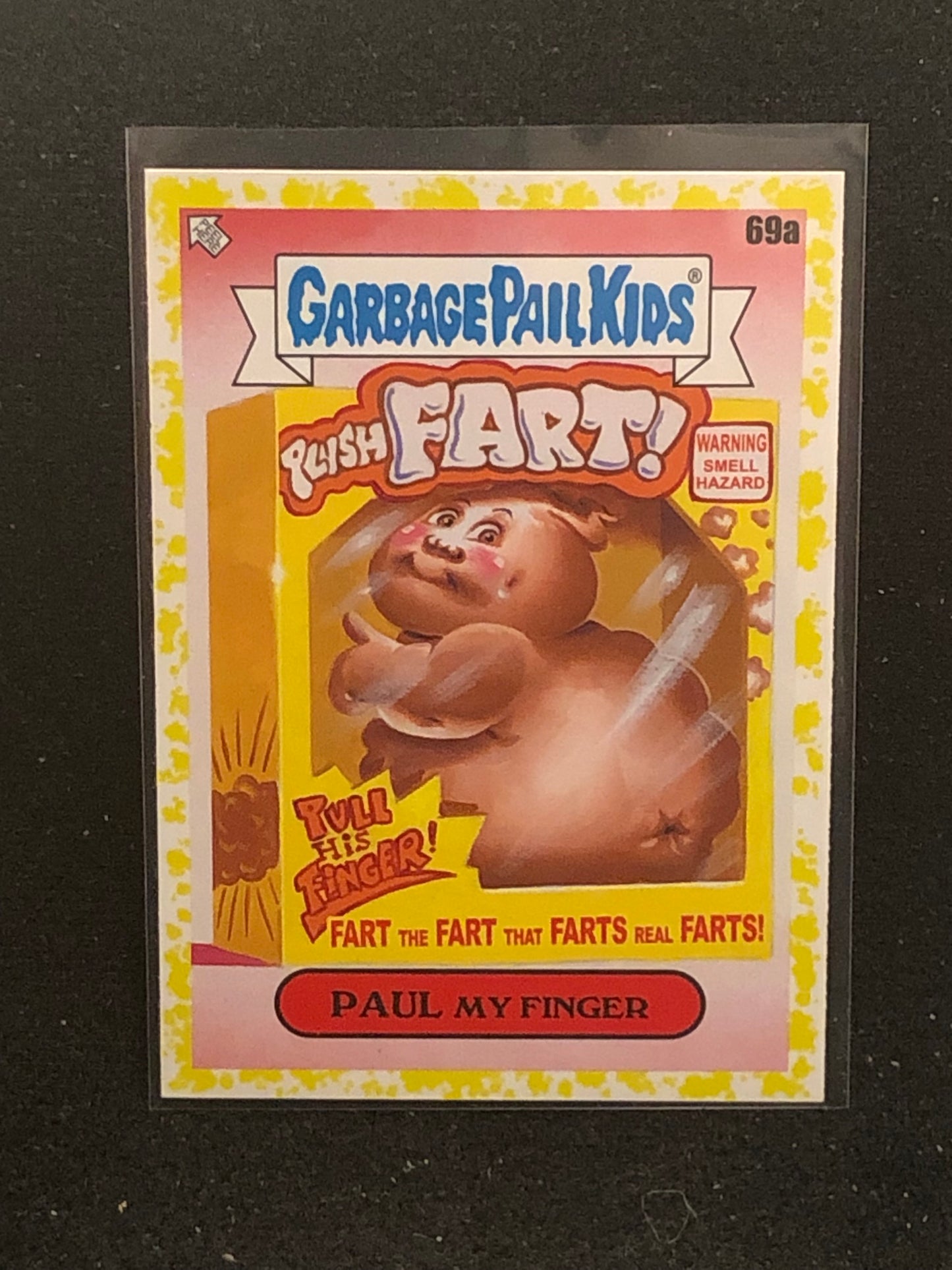 Garbage Pail Kids Kids At Play U-PICK Yellow Parallel Singles