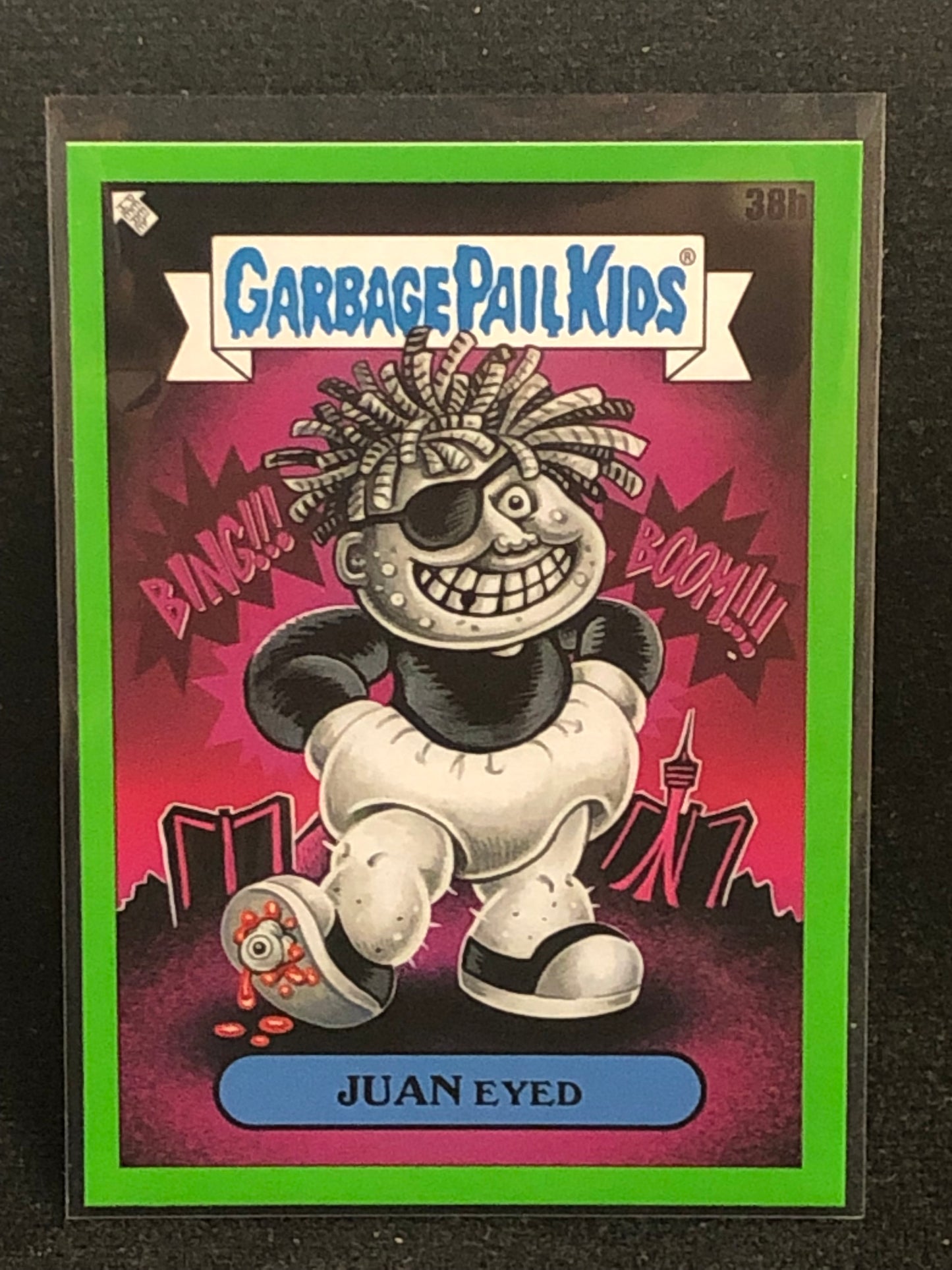 Garbage Pail Kids x Battle Of The Bands Green Day Green Border Singles