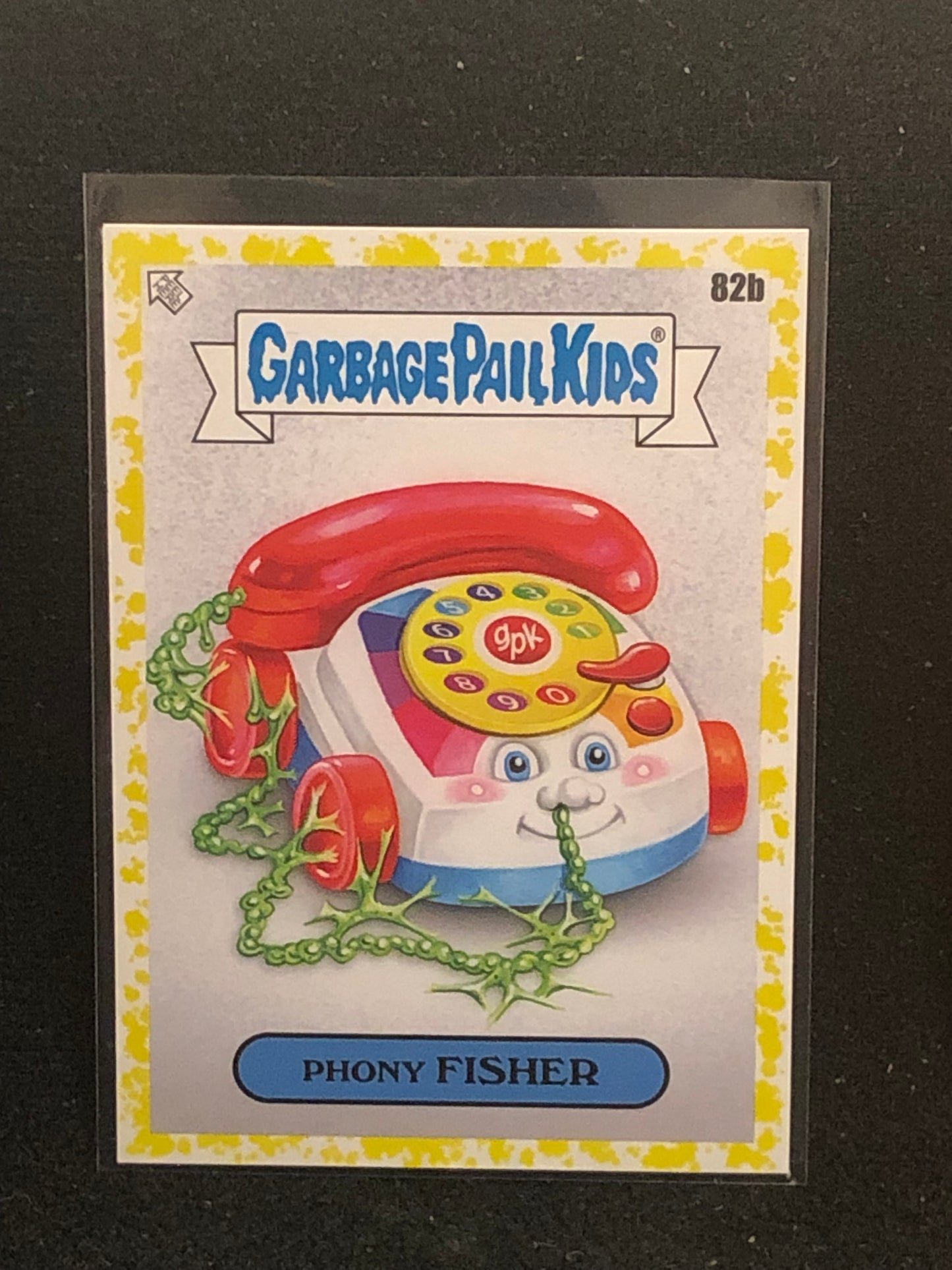 Garbage Pail Kids Kids At Play U-PICK Yellow Parallel Singles