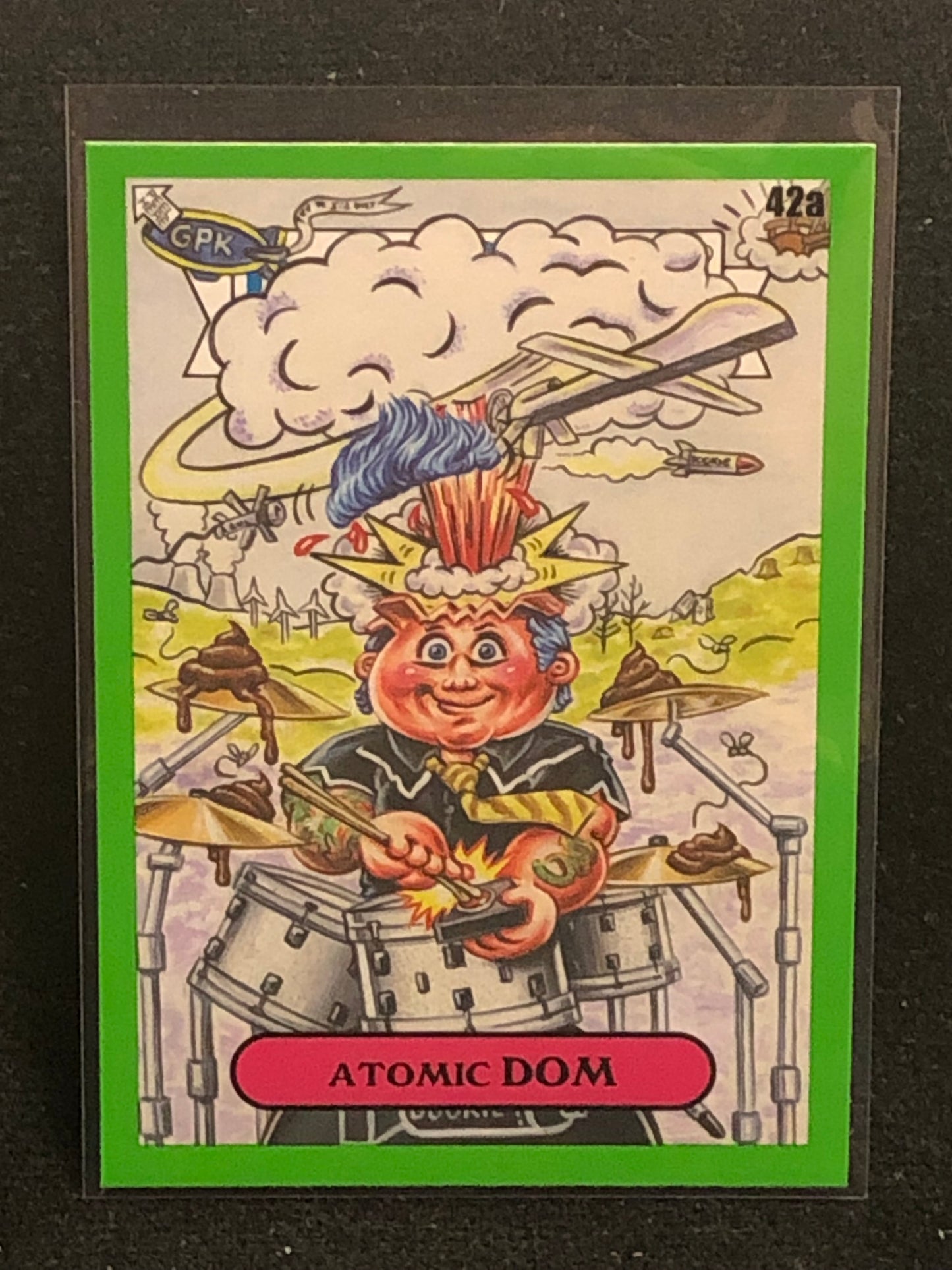 Garbage Pail Kids x Battle Of The Bands Green Day Green Border Singles
