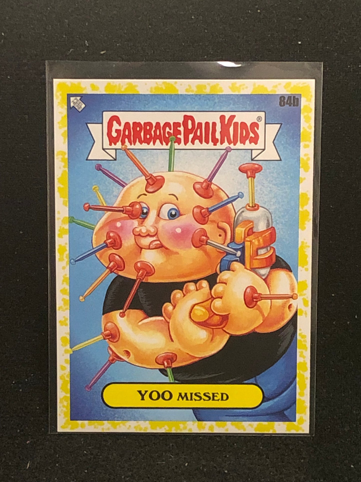 Garbage Pail Kids Kids At Play U-PICK Yellow Parallel Singles