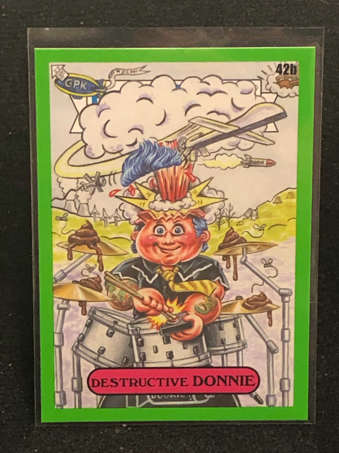 Garbage Pail Kids x Battle Of The Bands Green Day Green Border Singles