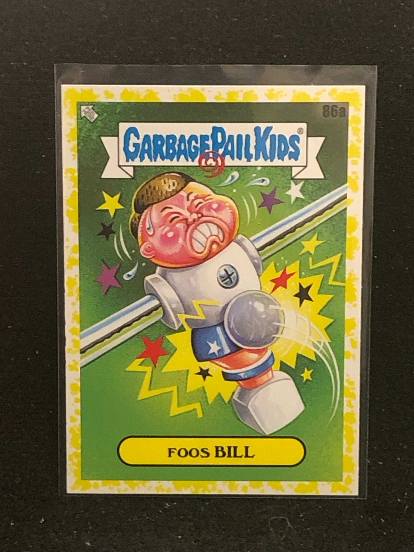 Garbage Pail Kids Kids At Play U-PICK Yellow Parallel Singles