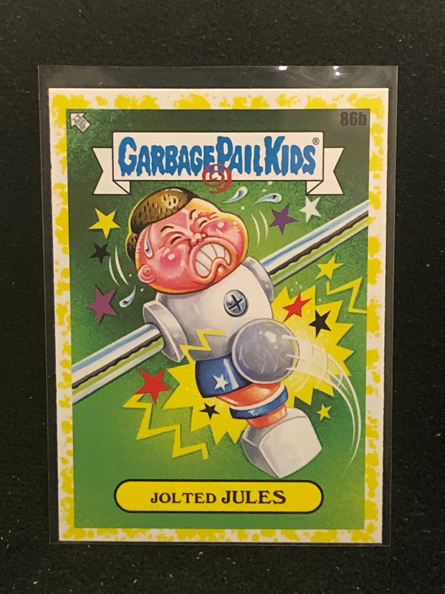 Garbage Pail Kids Kids At Play U-PICK Yellow Parallel Singles