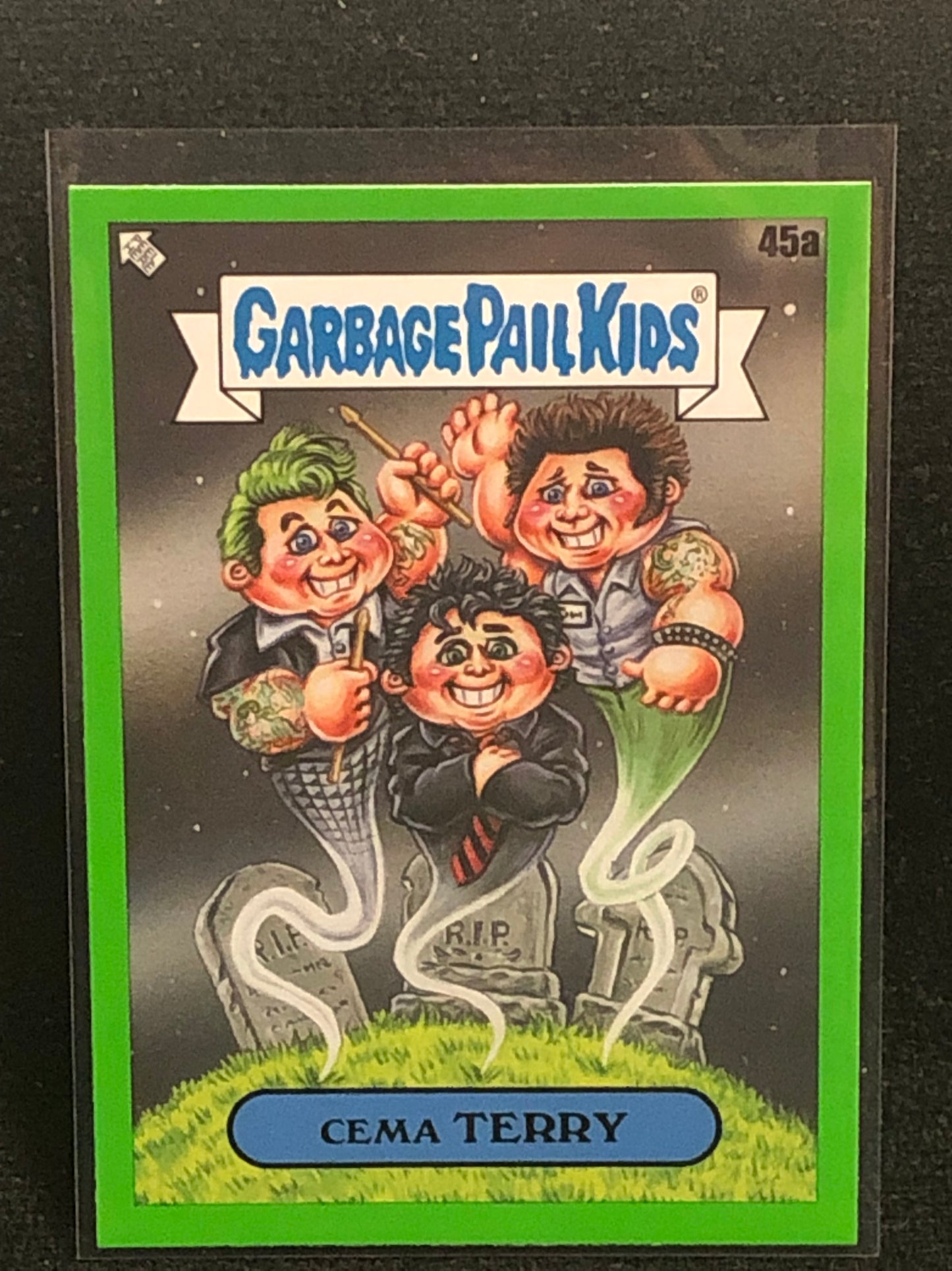 Garbage Pail Kids x Battle Of The Bands Green Day Green Border Singles