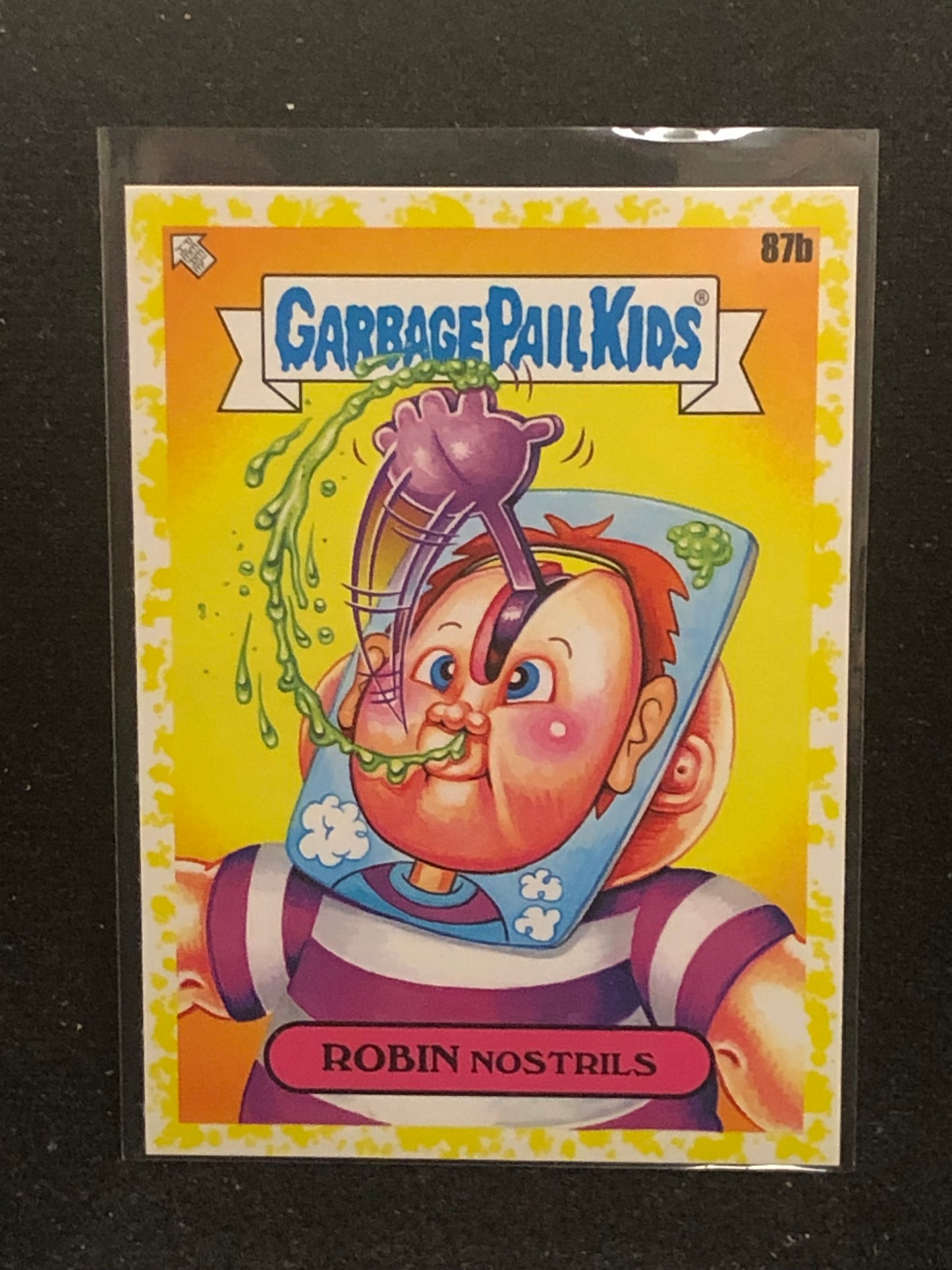 Garbage Pail Kids Kids At Play U-PICK Yellow Parallel Singles