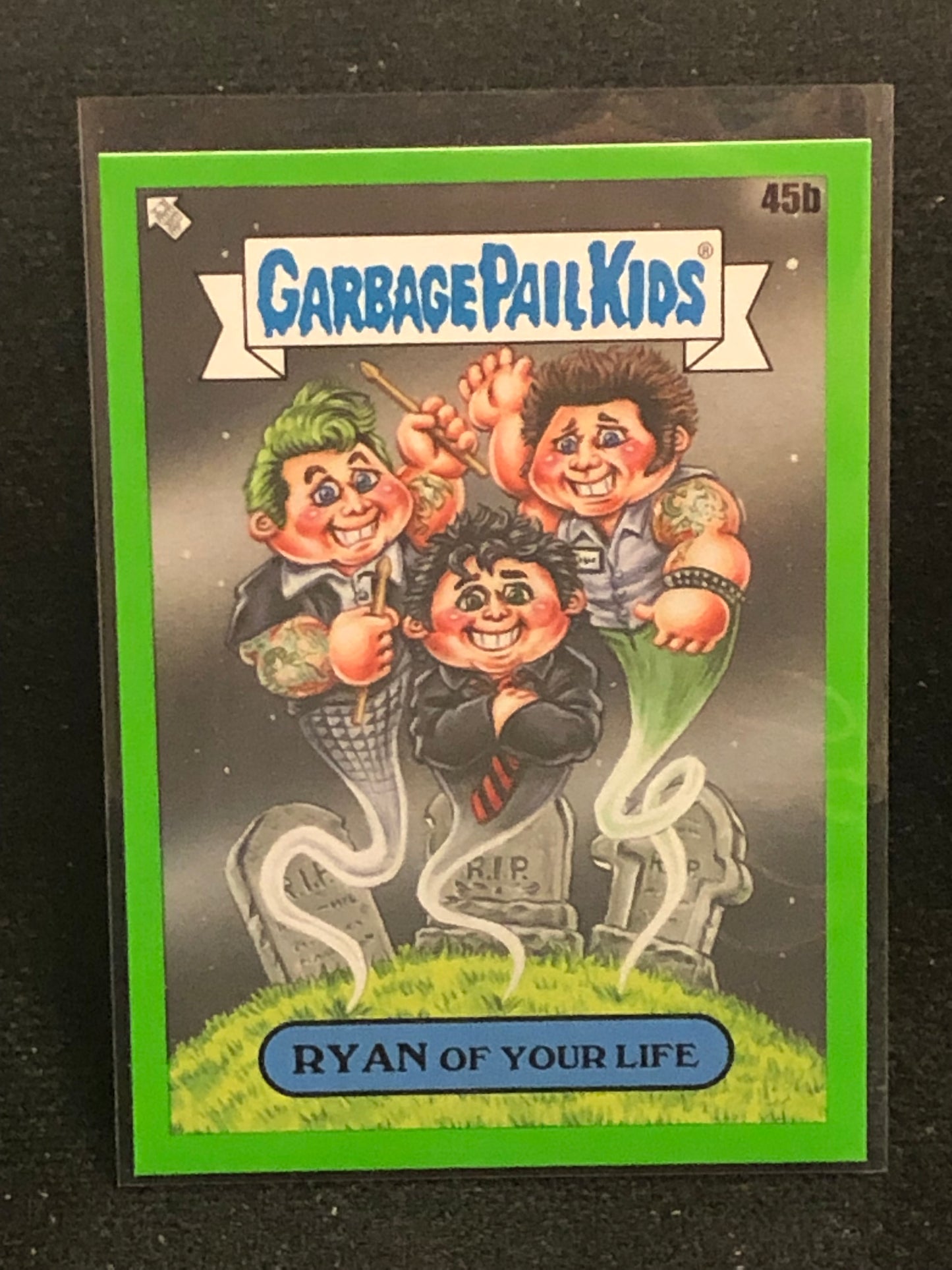 Garbage Pail Kids x Battle Of The Bands Green Day Green Border Singles