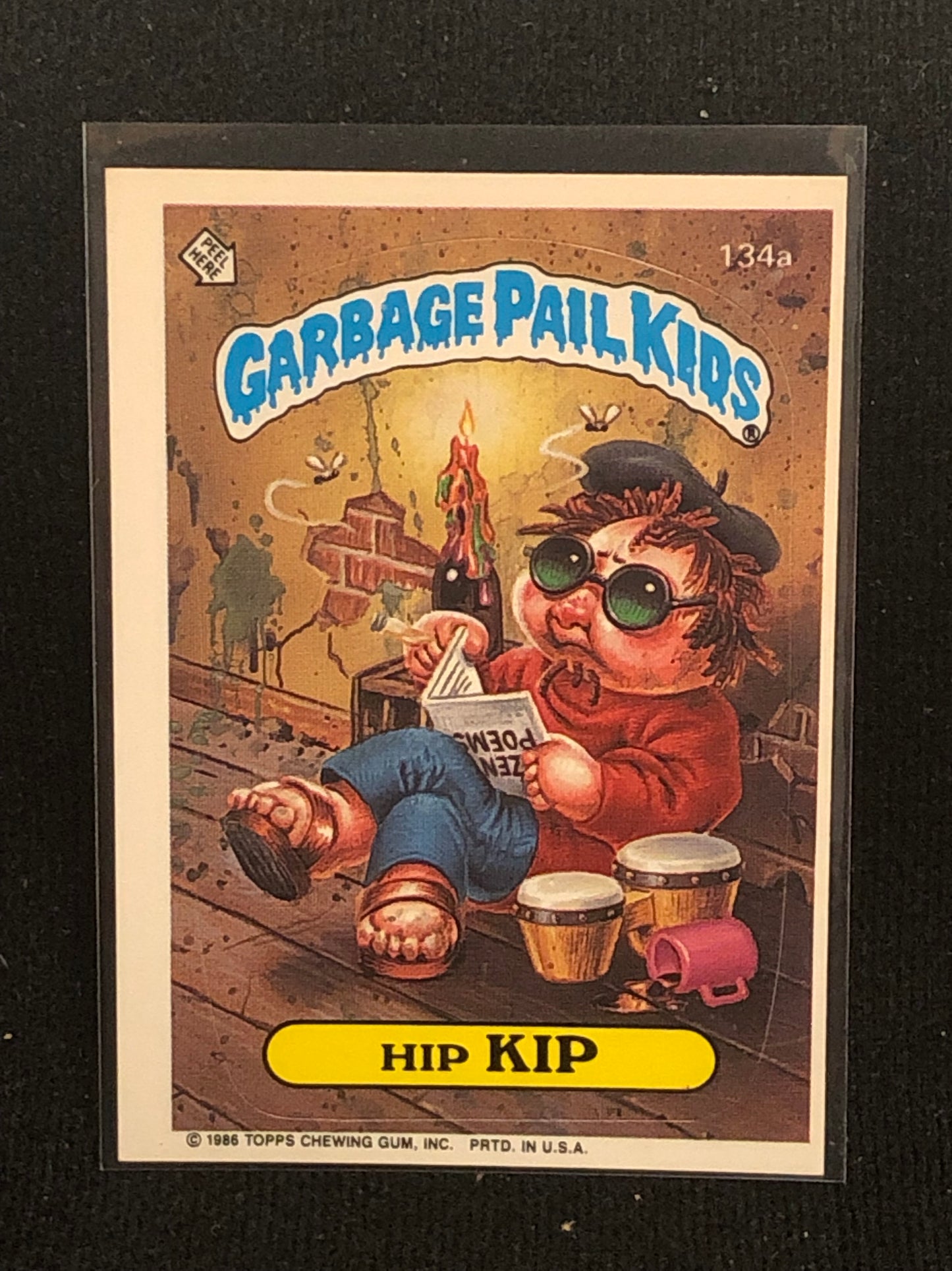 Garbage Pail Kids Original Series 4 (os4) 134a Hip Kip