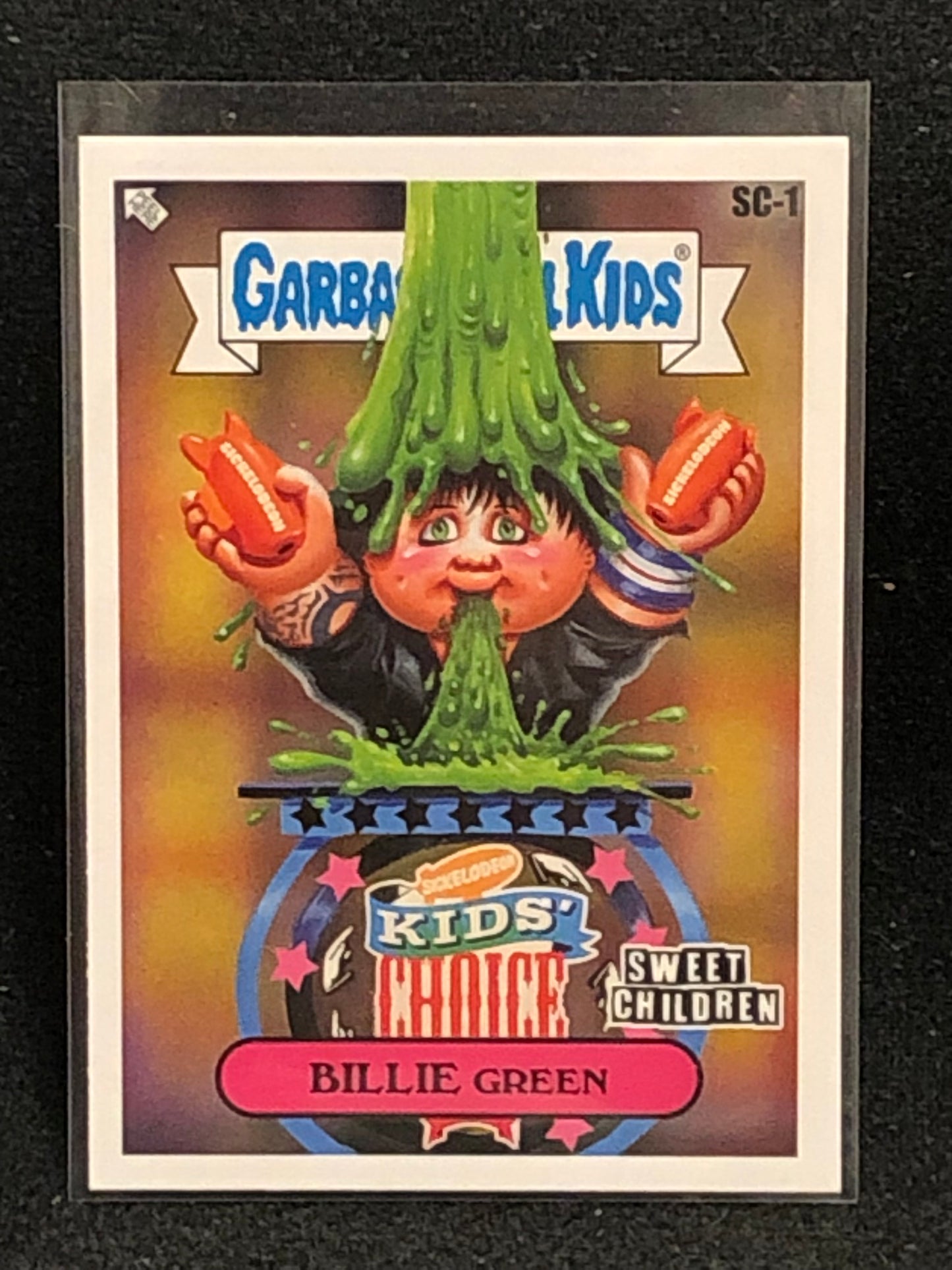 Garbage Pail Kids x Battle Of The Bands Green Day Subset Insert Singles