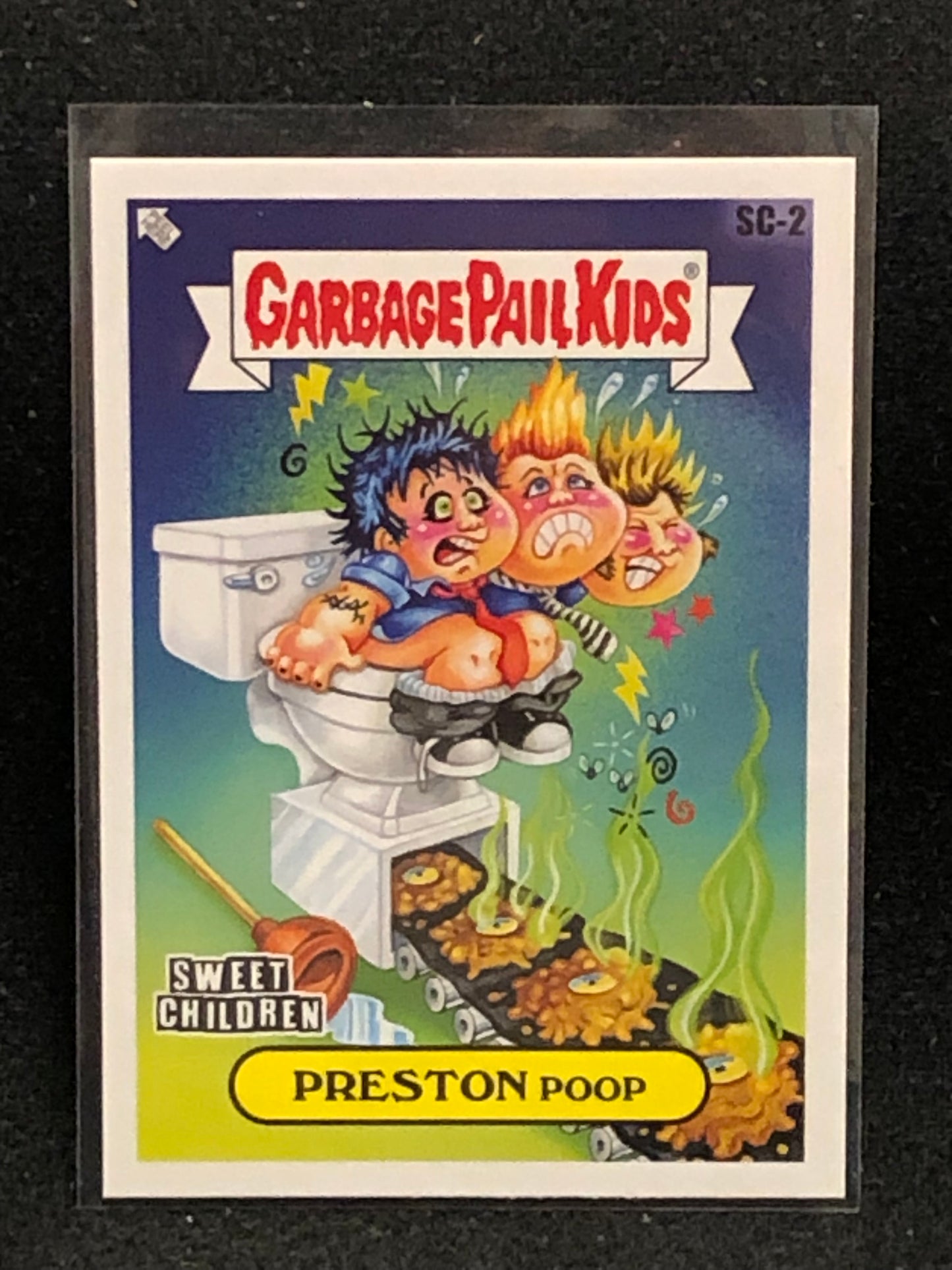 Garbage Pail Kids x Battle Of The Bands Green Day Subset Insert Singles