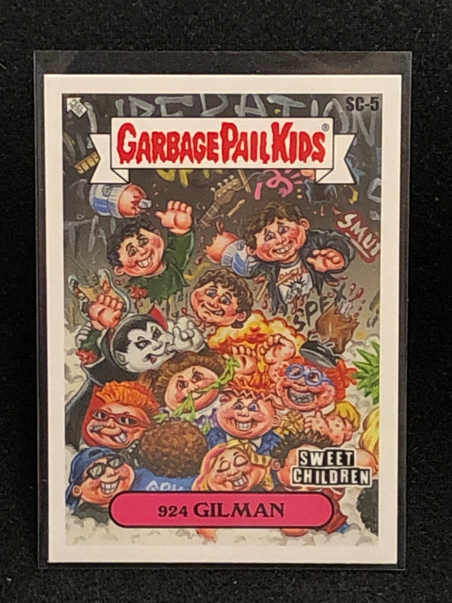 Garbage Pail Kids x Battle Of The Bands Green Day Subset Insert Singles