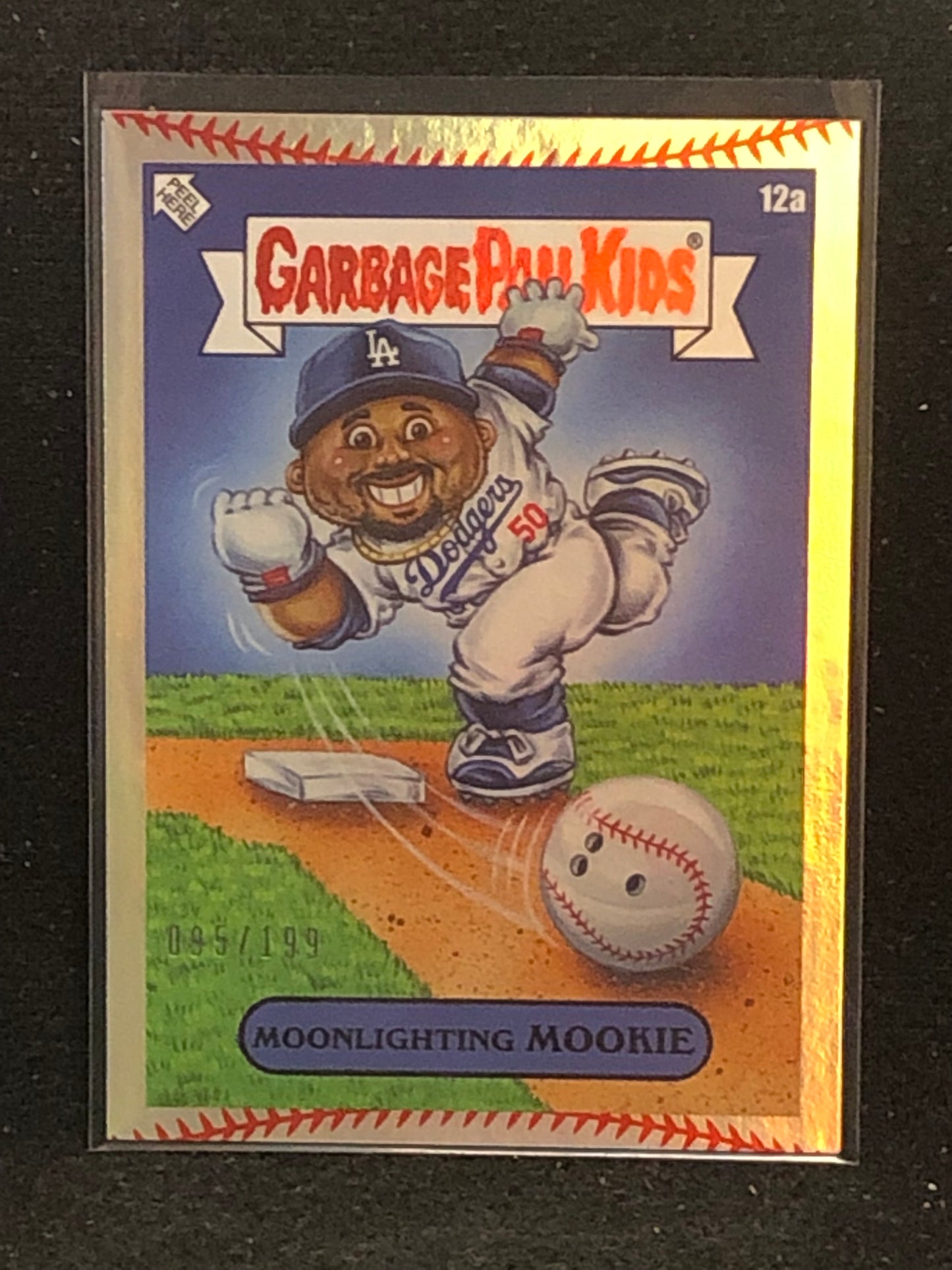 Garbage Pail Kids x Mlb Series 3 U-PICK Baseball Stitch Foil Singles