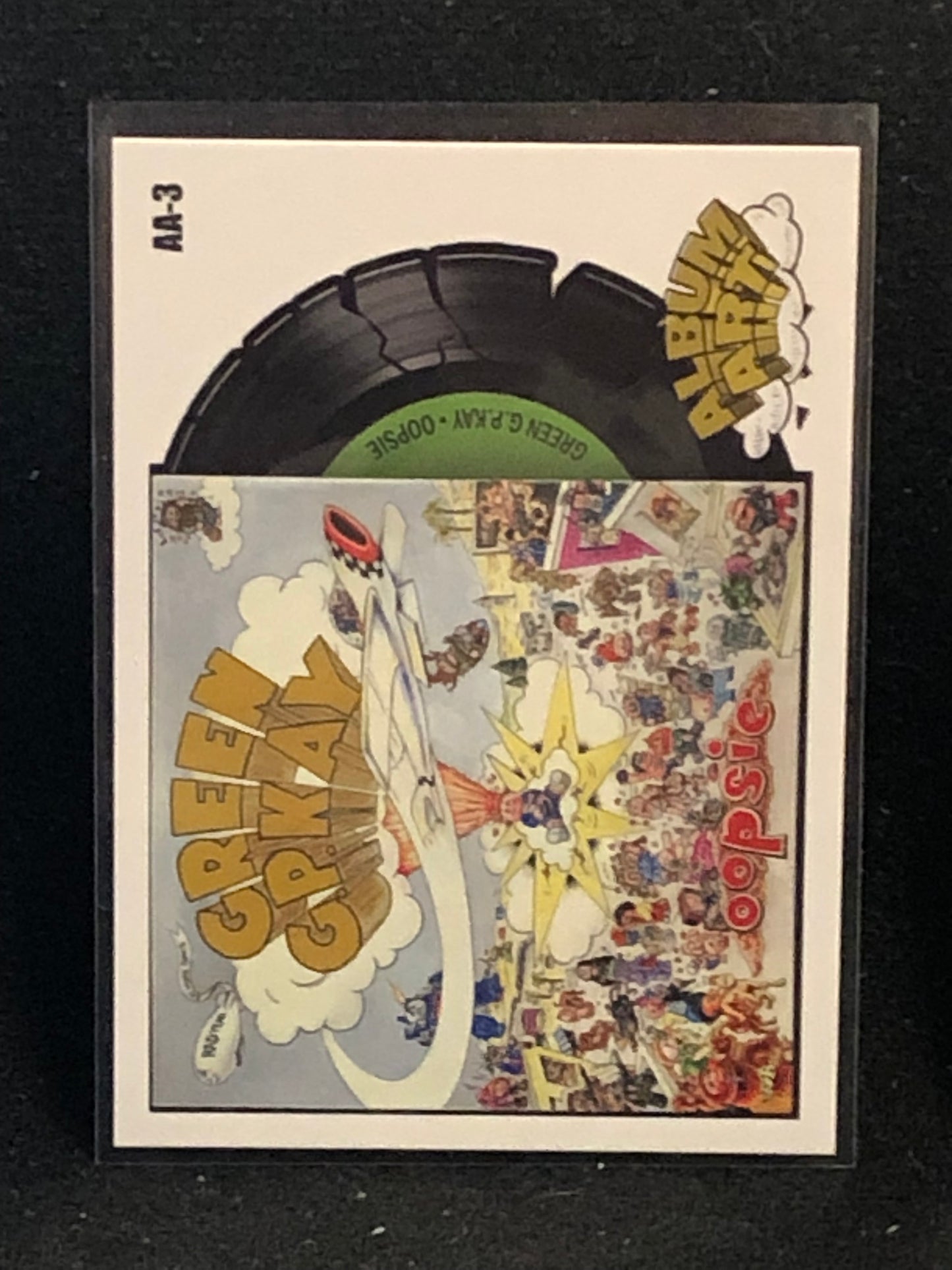 Garbage Pail Kids x Battle Of The Bands Green Day Album Art Singles