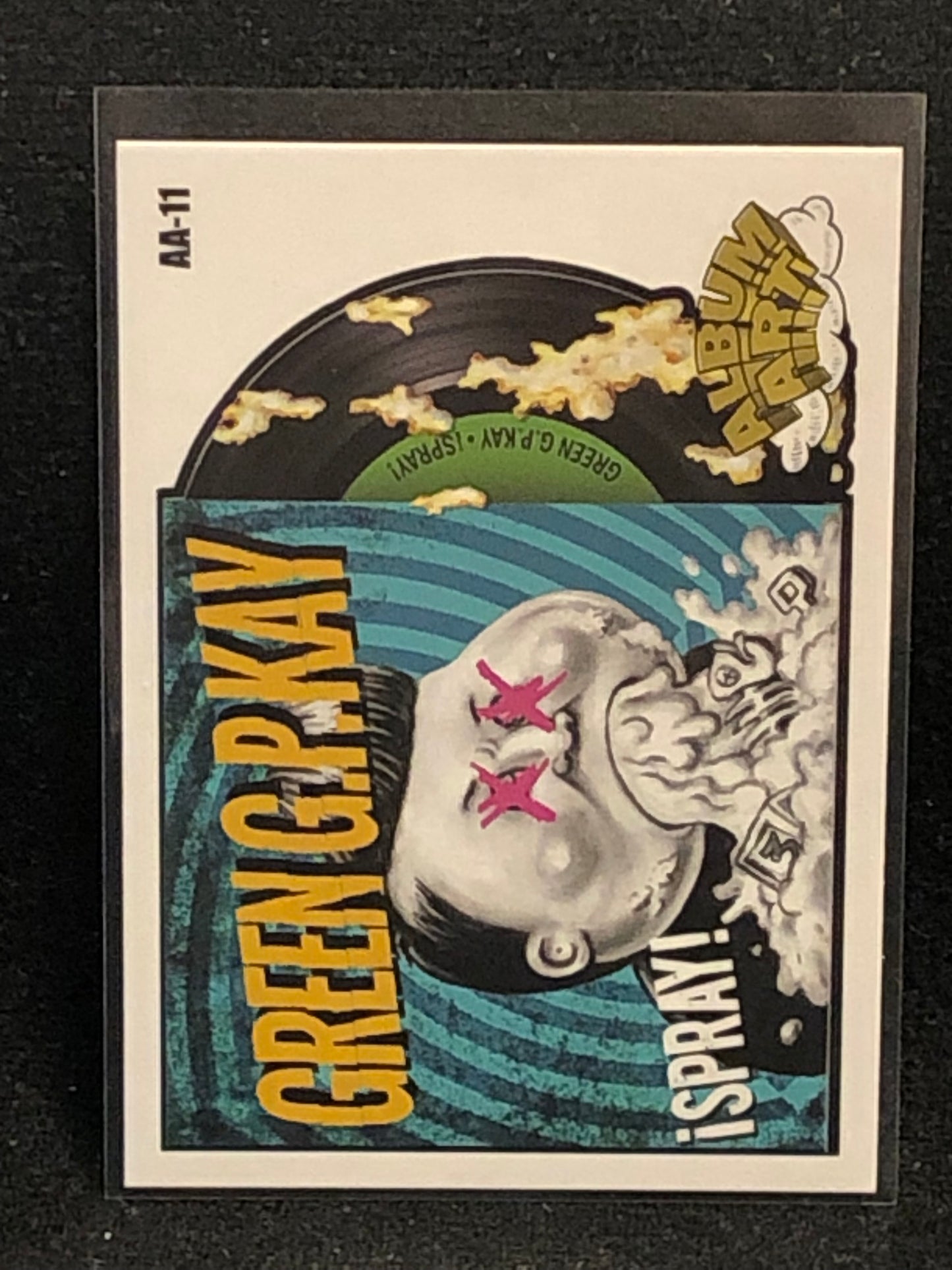 Garbage Pail Kids x Battle Of The Bands Green Day Album Art Singles