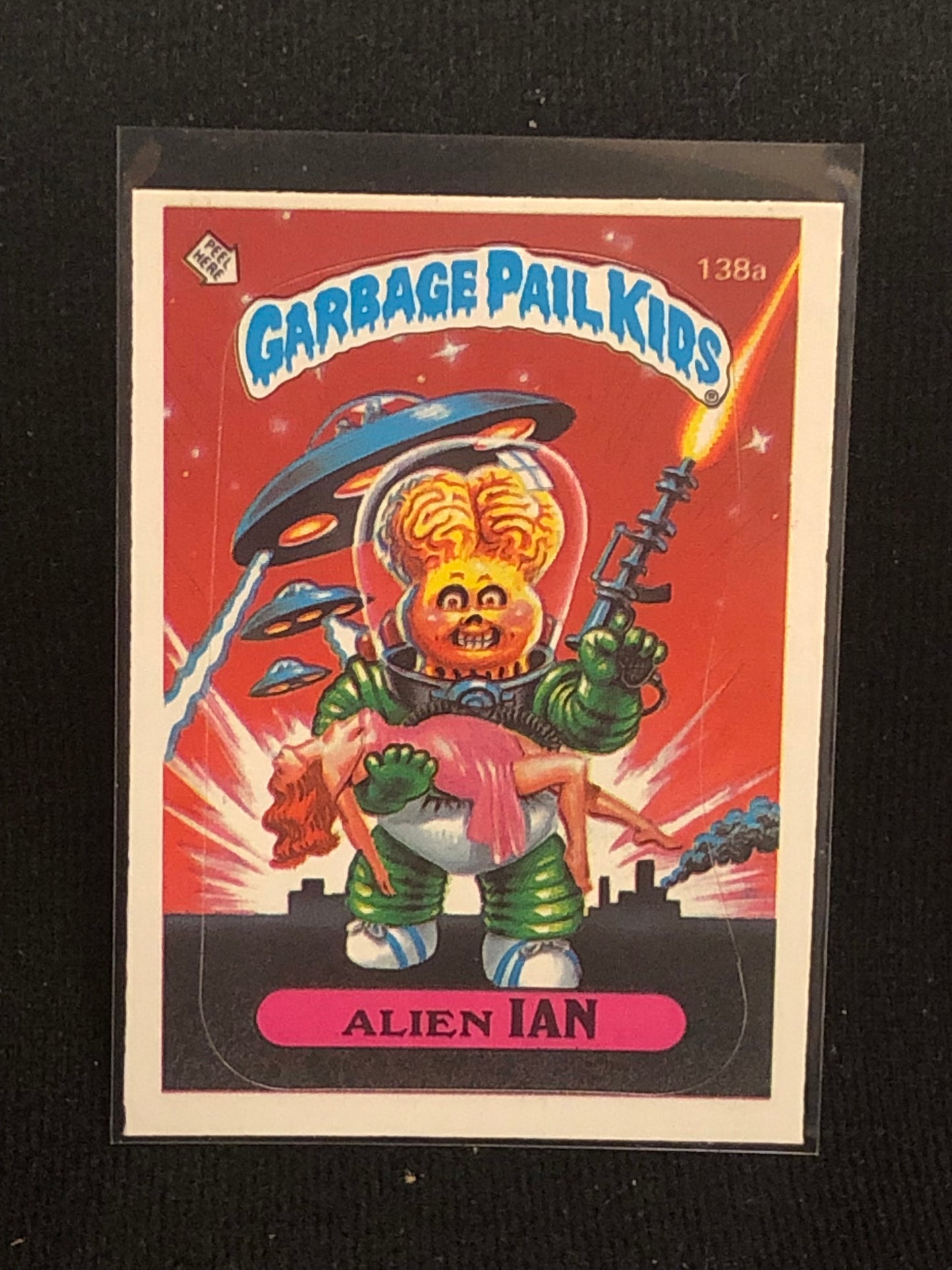 Garbage Pail Kids Original Series 4 (os4) 138a Alien Ian