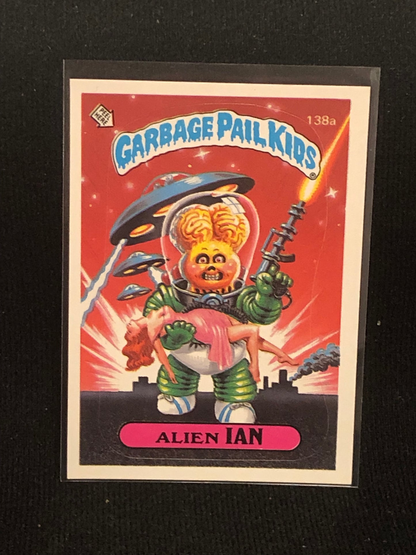 Garbage Pail Kids Original Series 4 (os4) 138a Alien Ian