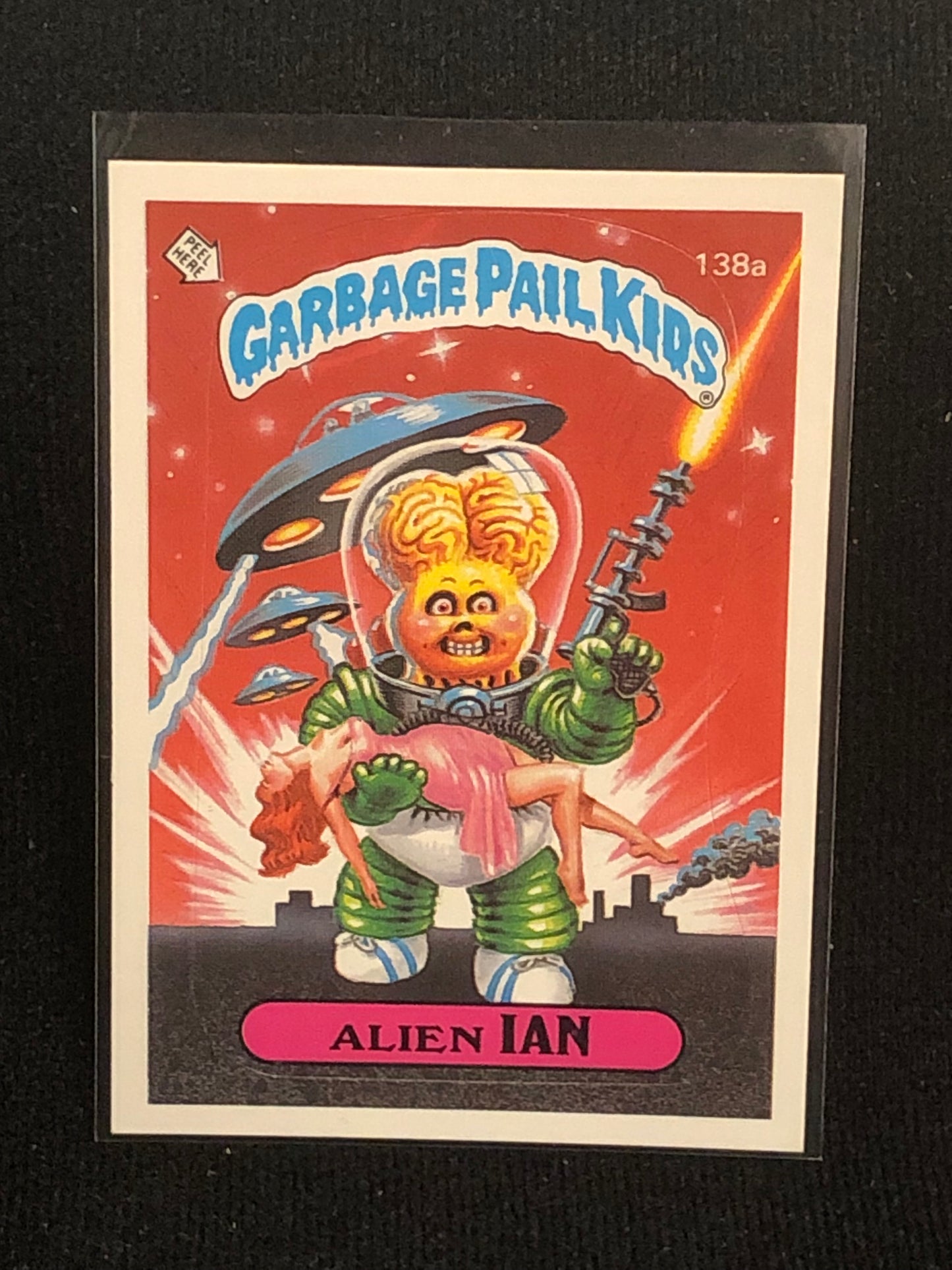 Garbage Pail Kids Original Series 4 (os4) 138a Alien Ian