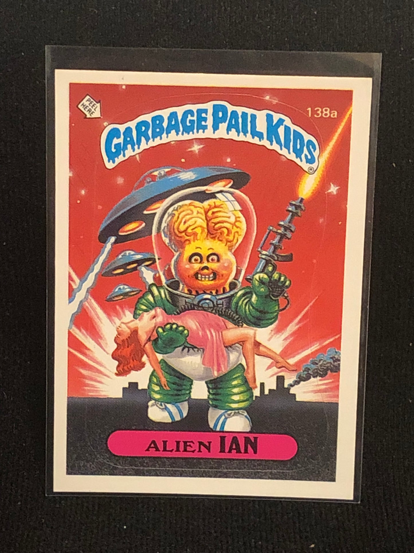 Garbage Pail Kids Original Series 4 (os4) 138a Alien Ian