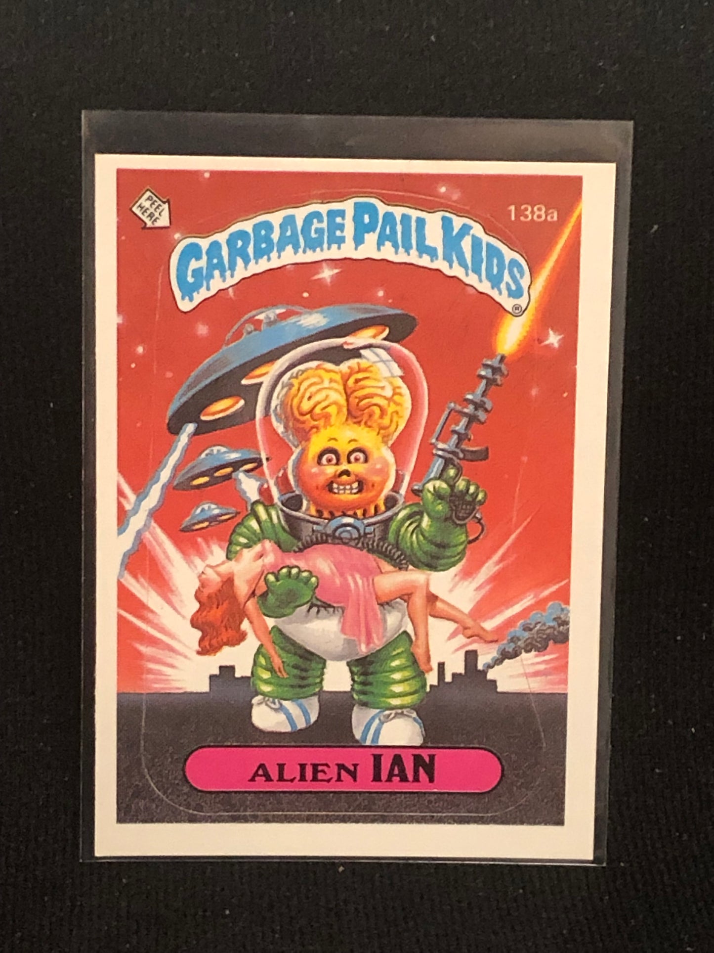 Garbage Pail Kids Original Series 4 (os4) 138a Alien Ian