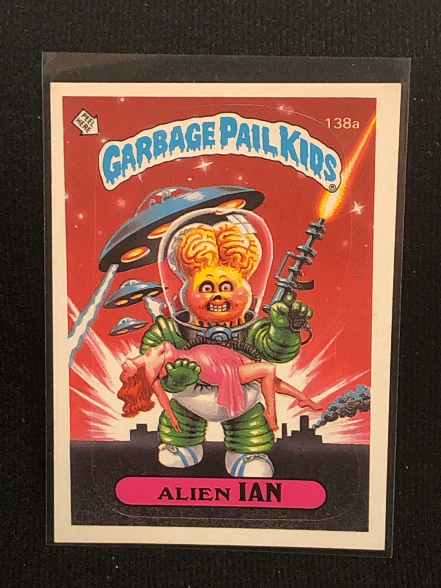 Garbage Pail Kids Original Series 4 (os4) 138a Alien Ian