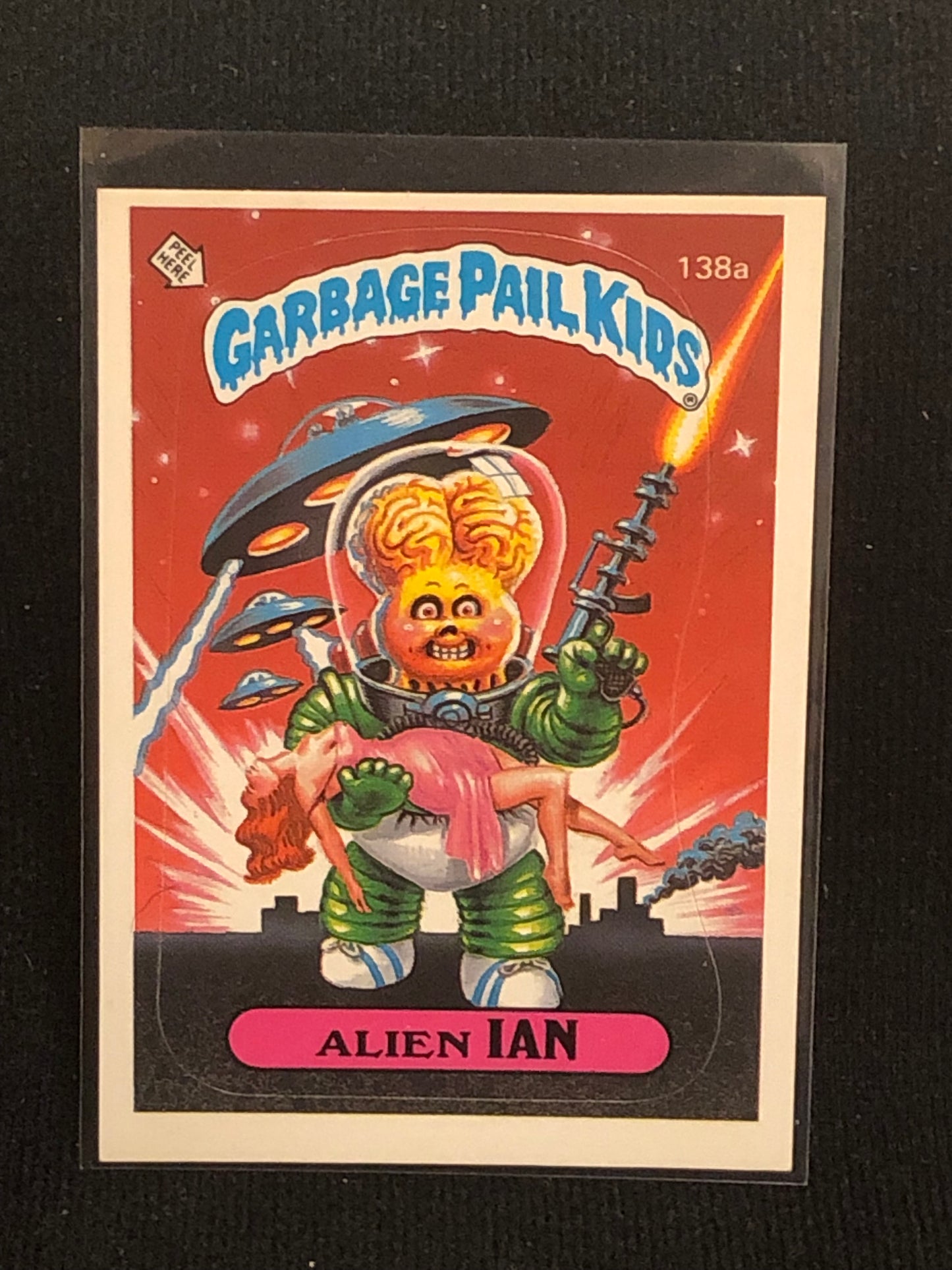 Garbage Pail Kids Original Series 4 (os4) 138a Alien Ian