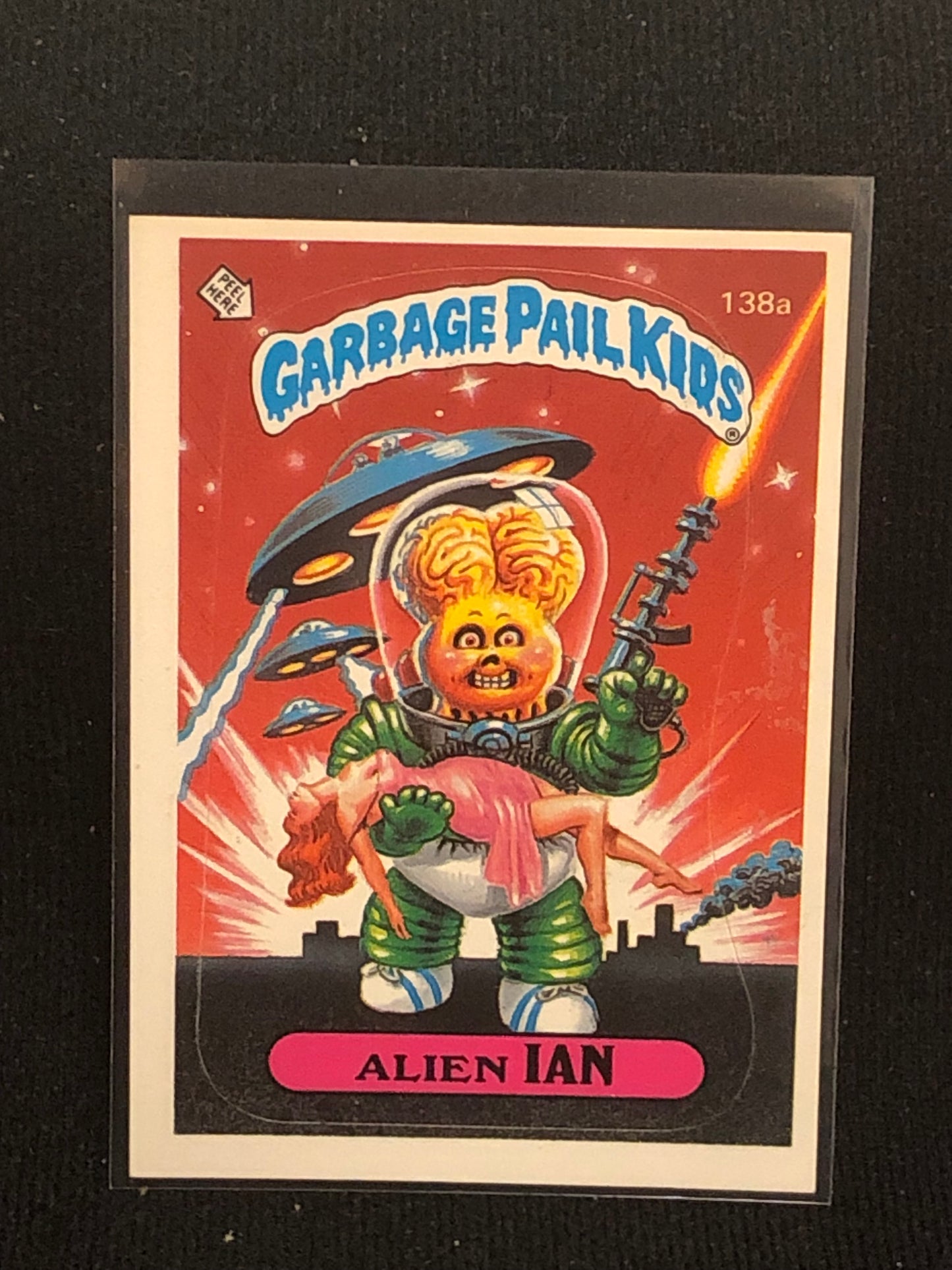 Garbage Pail Kids Original Series 4 (os4) 138a Alien Ian