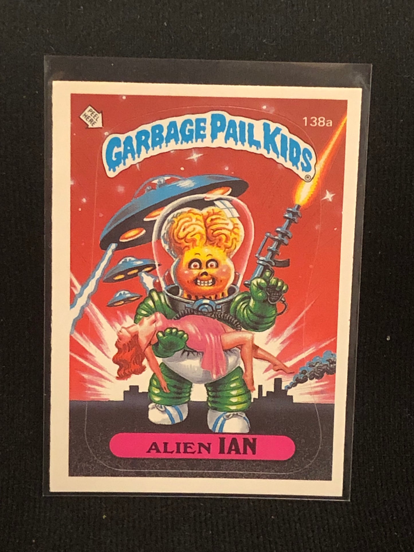 Garbage Pail Kids Original Series 4 (os4) 138a Alien Ian