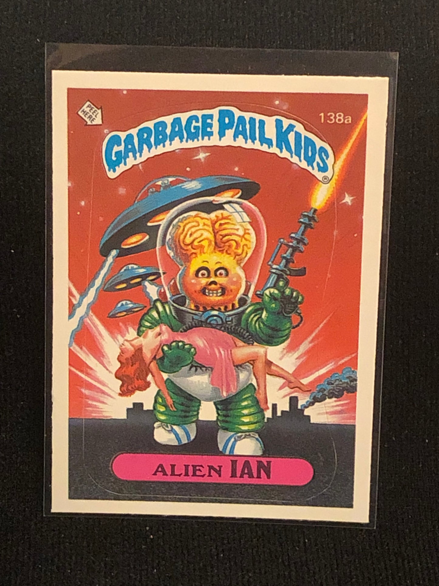 Garbage Pail Kids Original Series 4 (os4) 138a Alien Ian